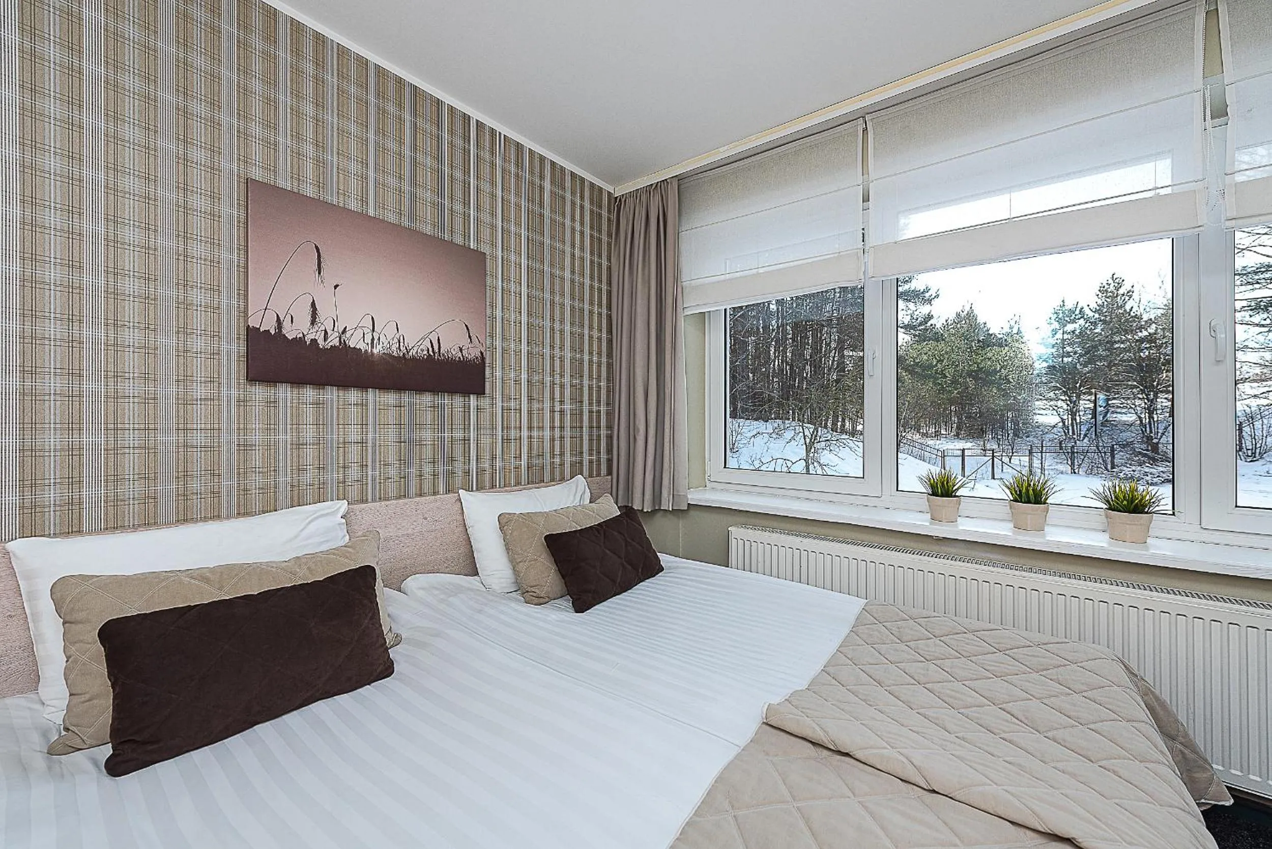 Bed in Nykščio Namai & SPA