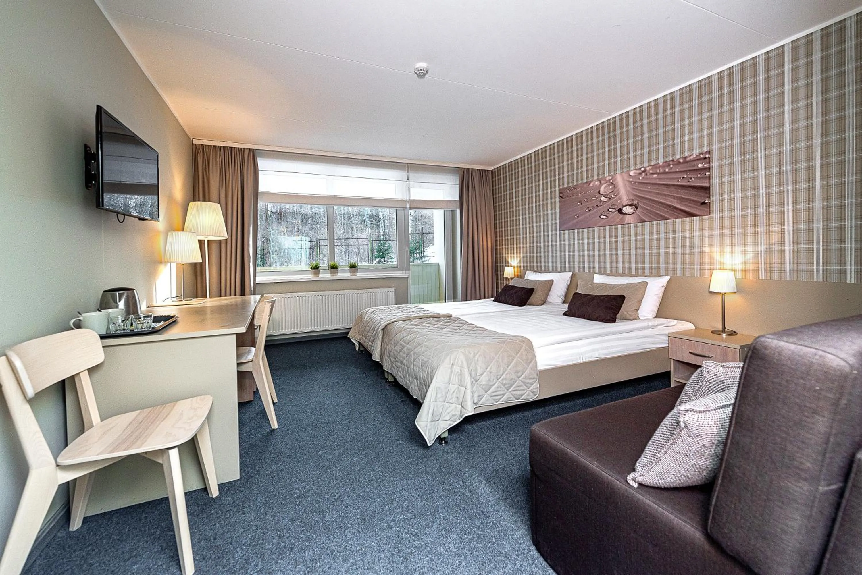 Bed in Nykščio Namai & SPA