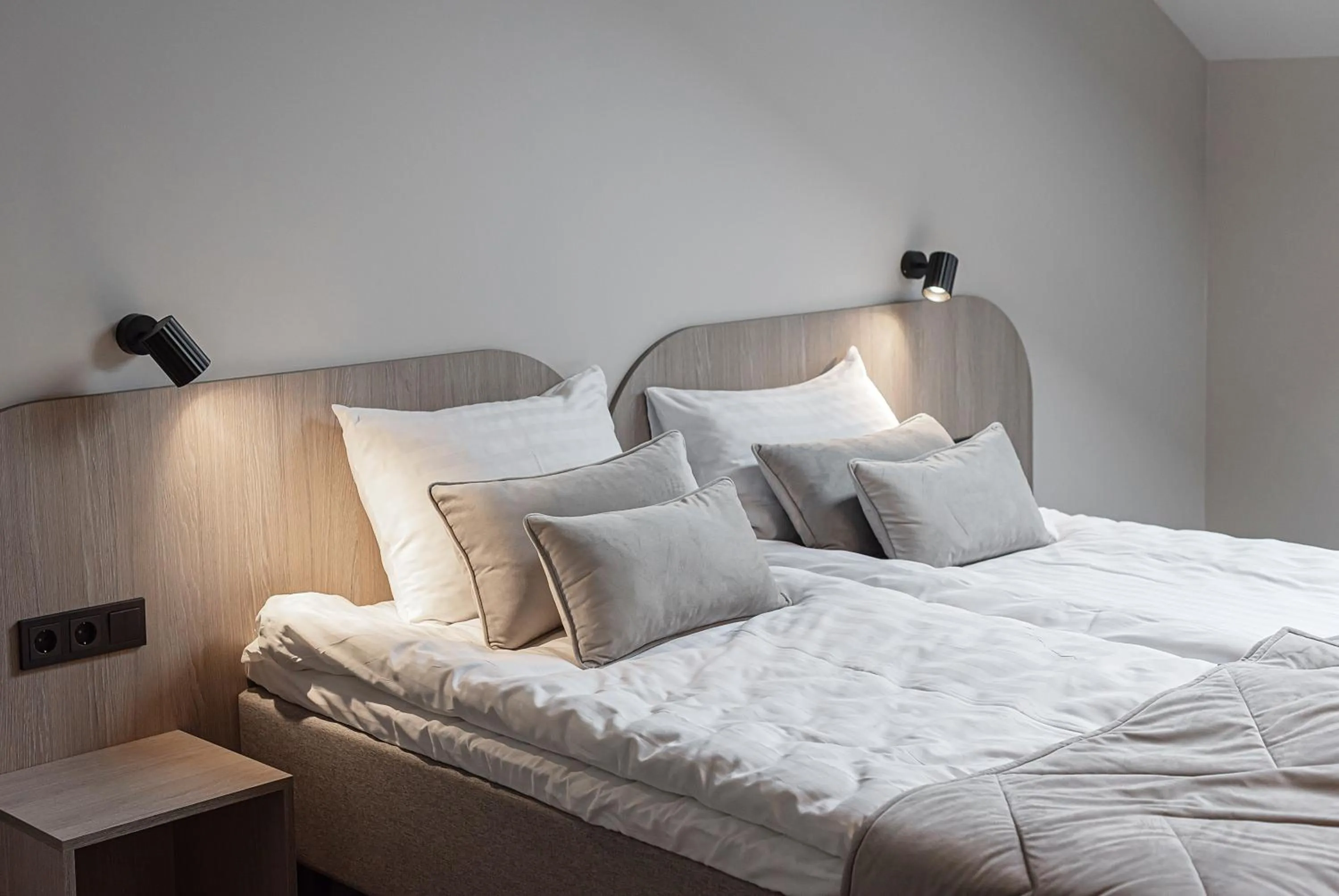 Photo of the whole room, Bed in Nykščio Namai & SPA