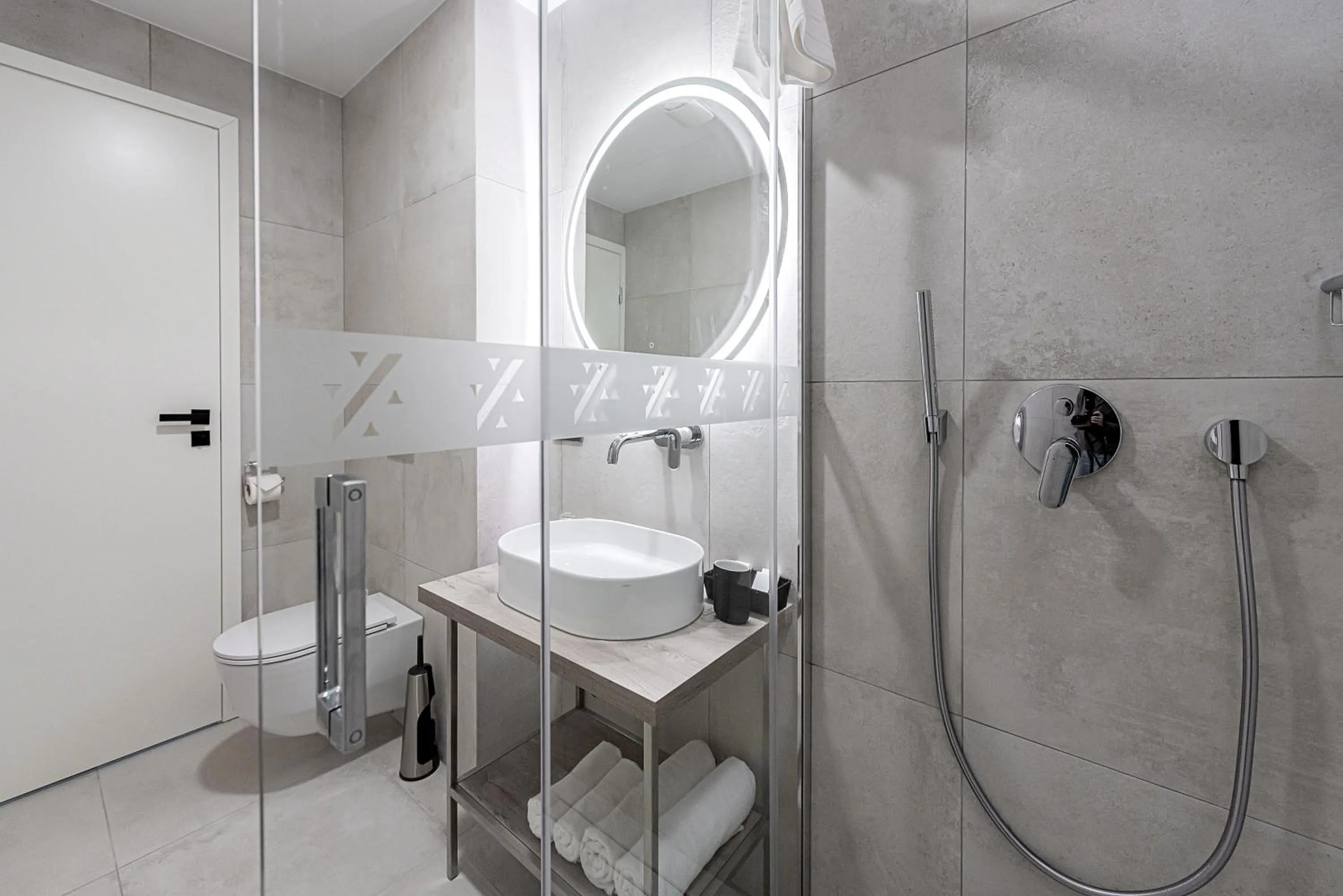 Bathroom in Nykščio Namai & SPA