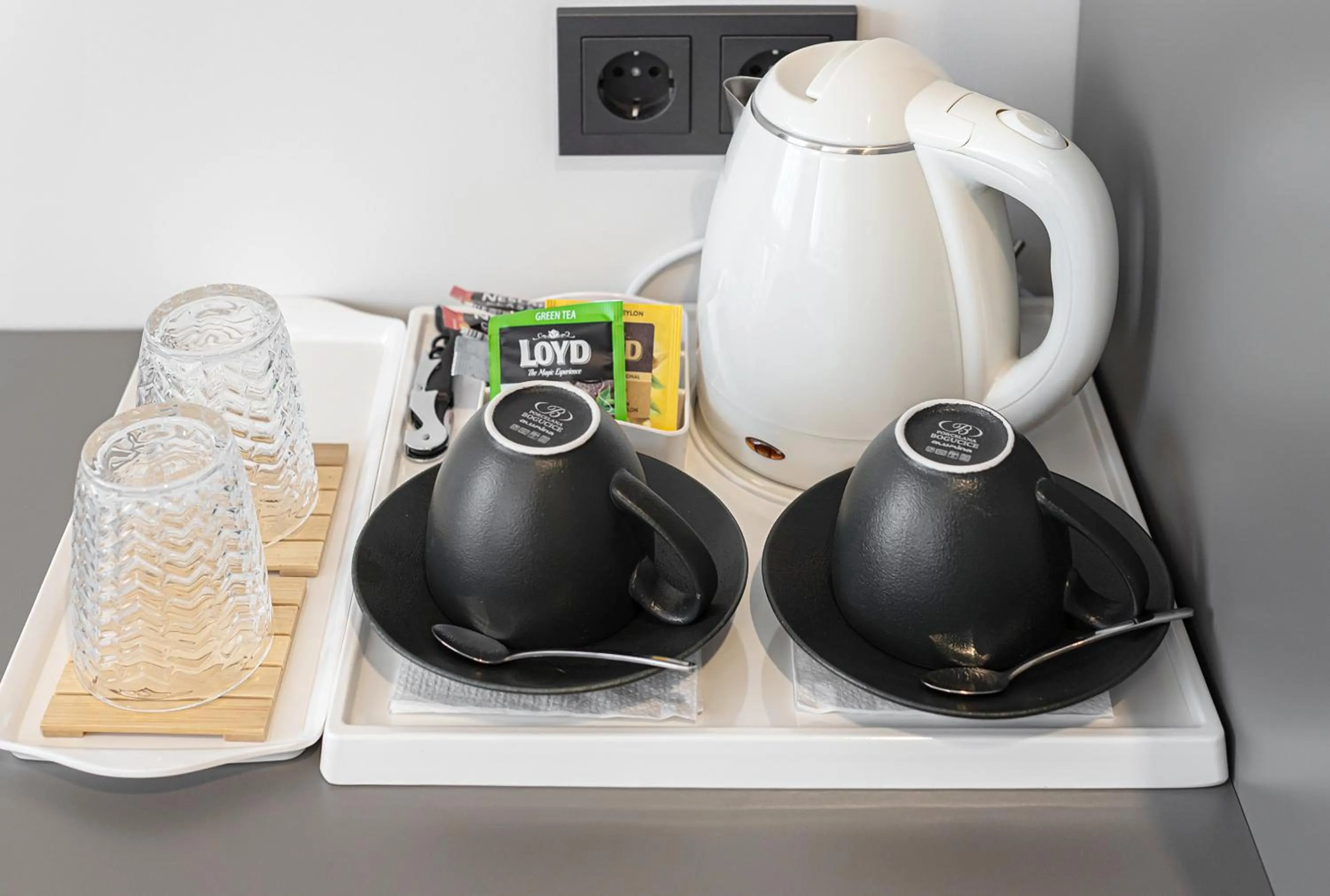 Coffee/tea facilities in Nykščio Namai & SPA