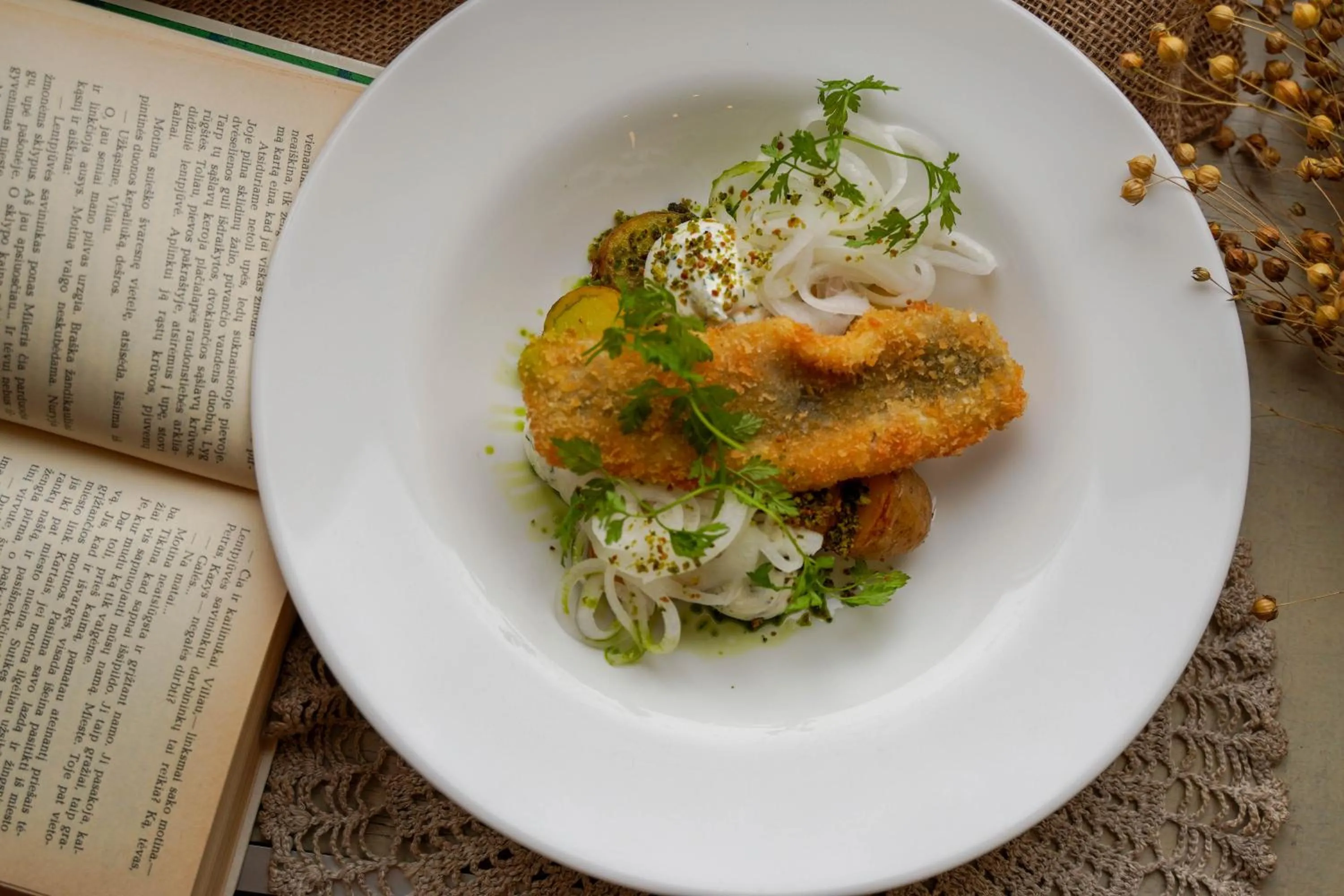 Food in Nykščio Namai & SPA