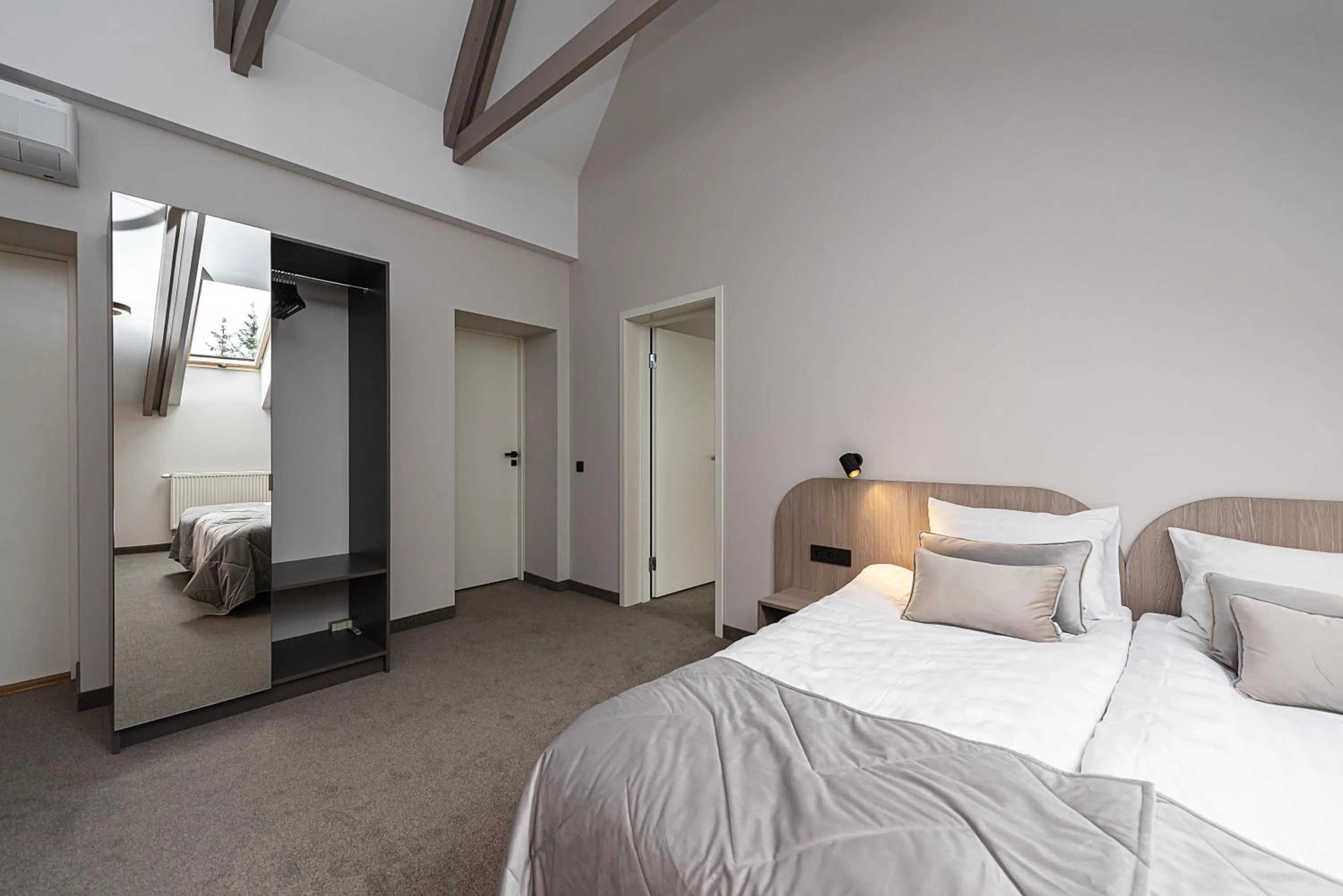 Bedroom, Bed in Nykščio Namai & SPA