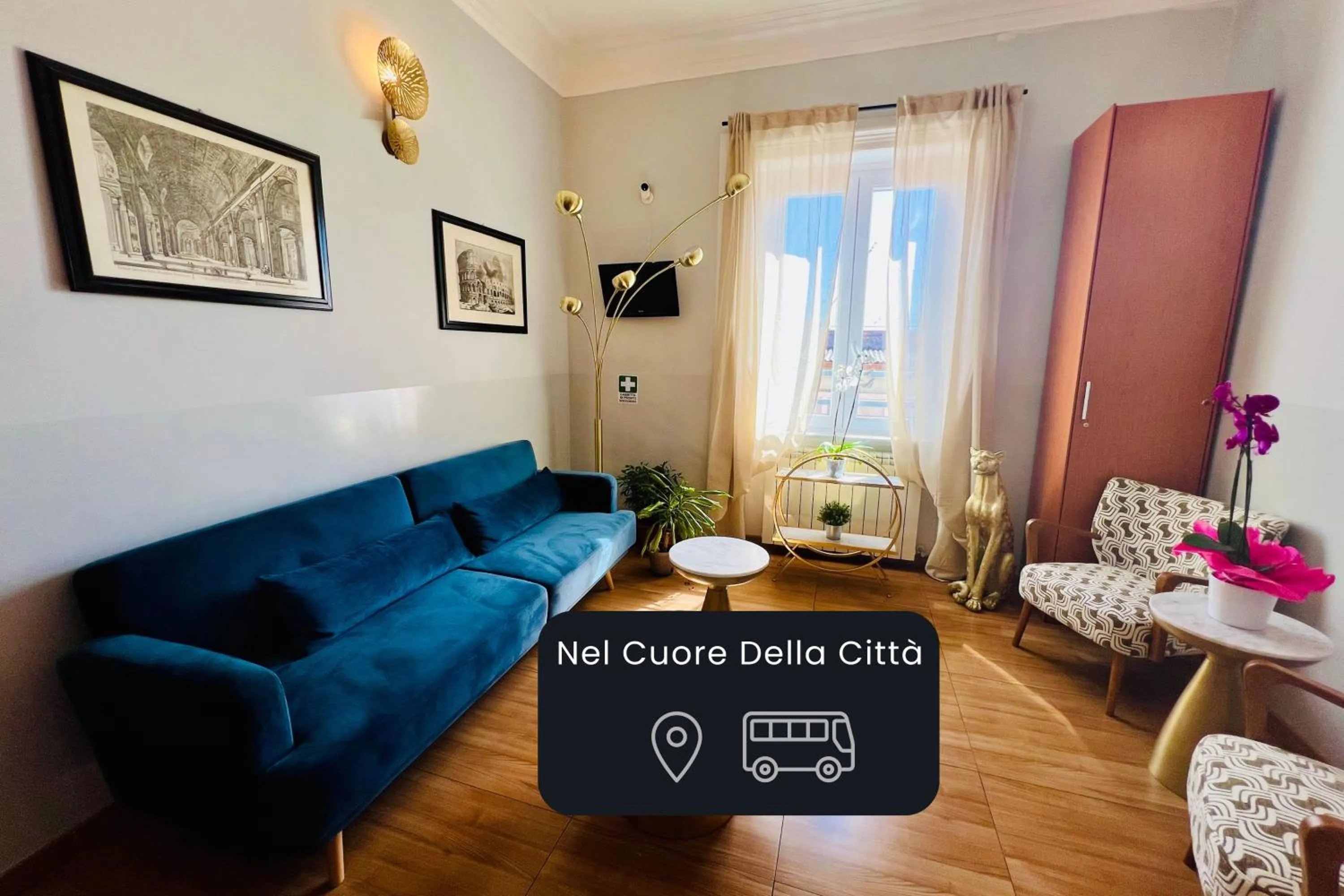 Living room in Bon Ton Design Rooms by DOT Suites