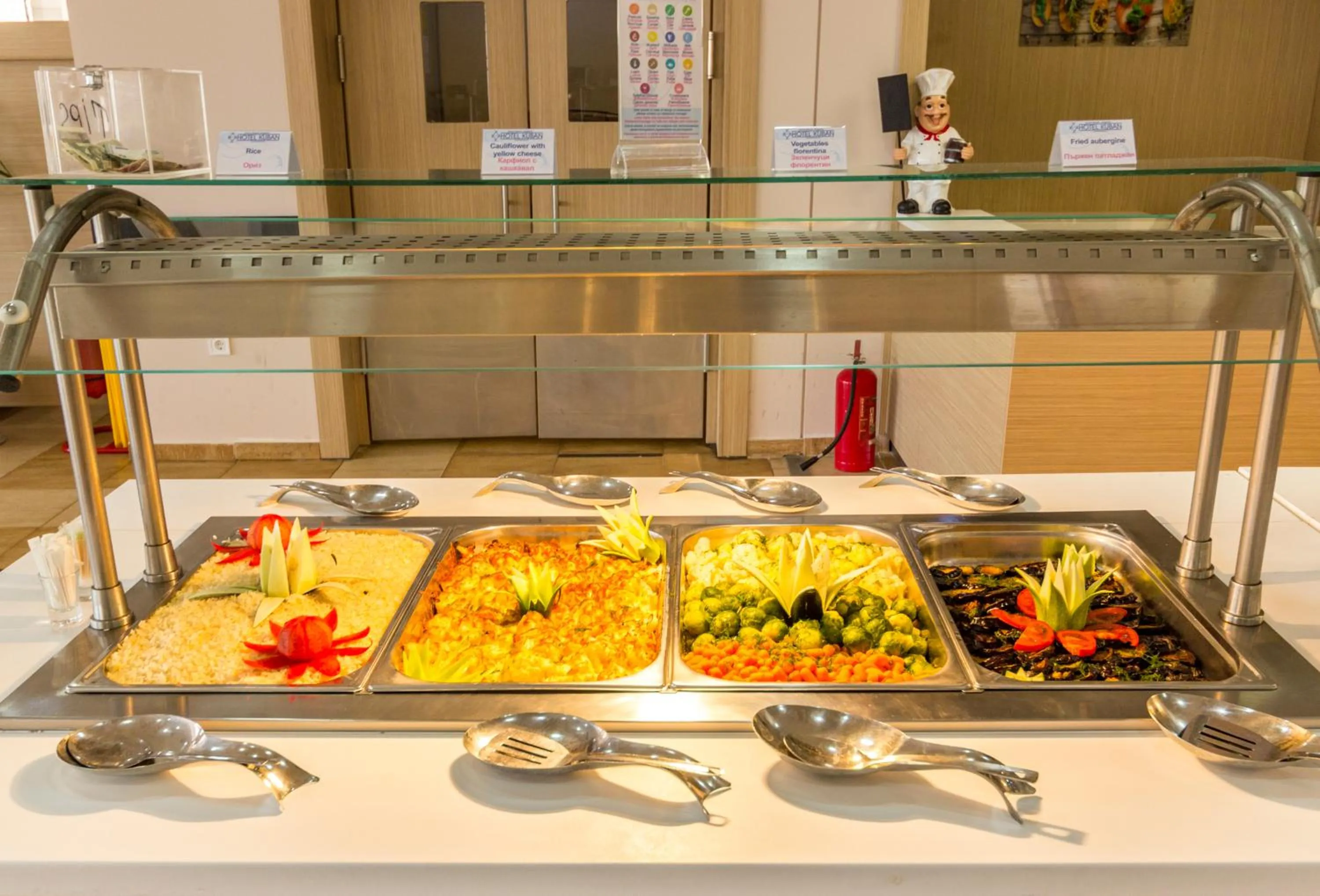 Buffet breakfast in Kuban Resort & Aquapark - All Inclusive