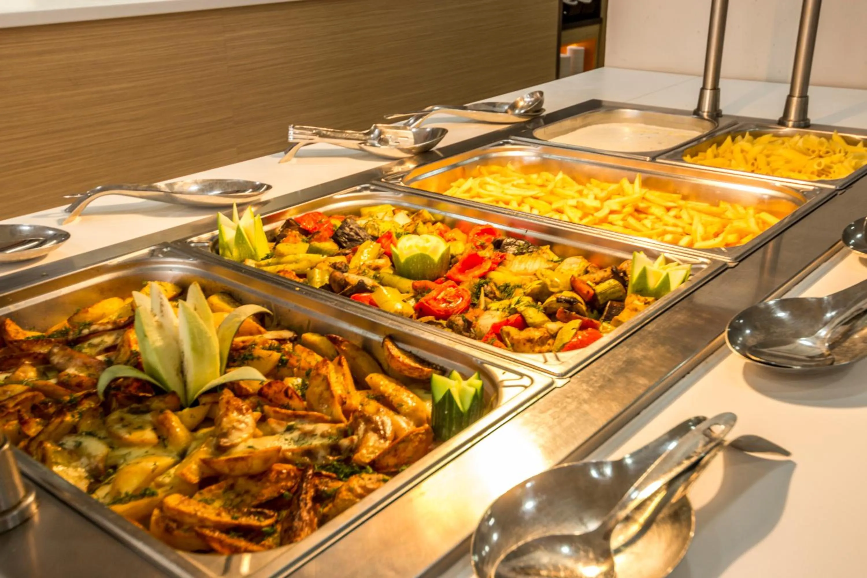 Buffet breakfast in Kuban Resort & Aquapark - All Inclusive
