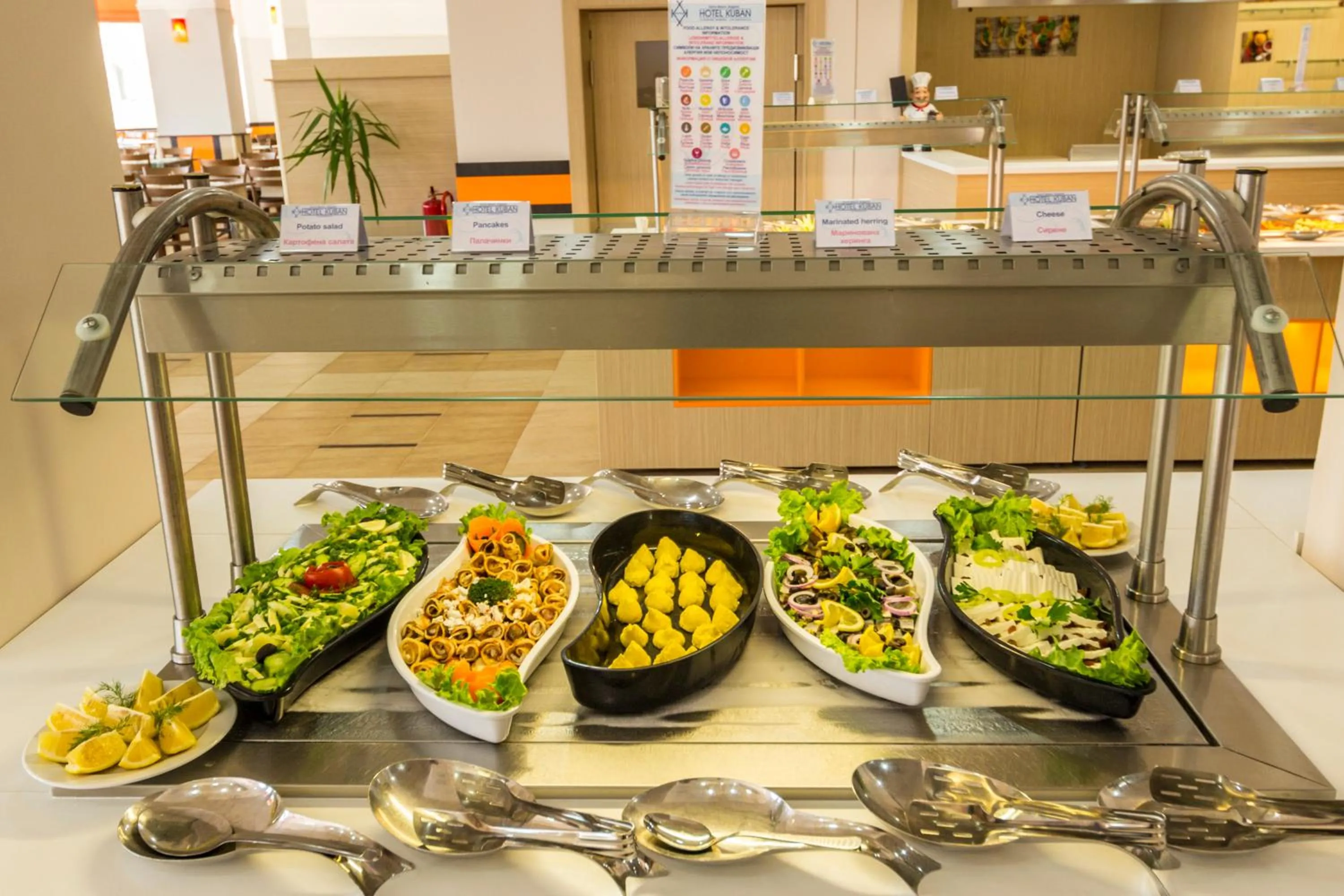 Buffet breakfast in Kuban Resort & Aquapark - All Inclusive