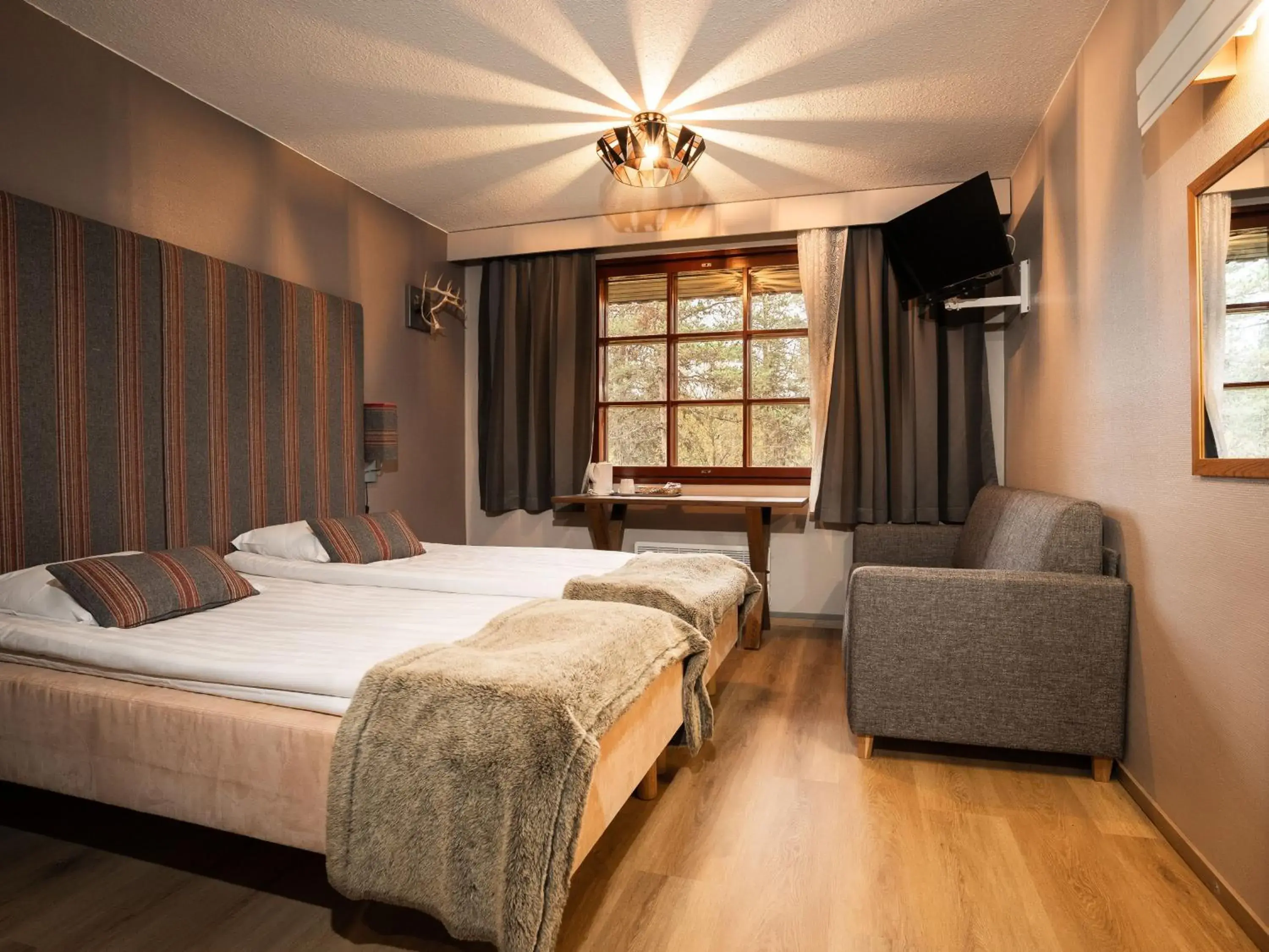 Standard Twin Room in Santa's Hotel Tunturi Standard Twin Room in Santa's Hotel Tunturi