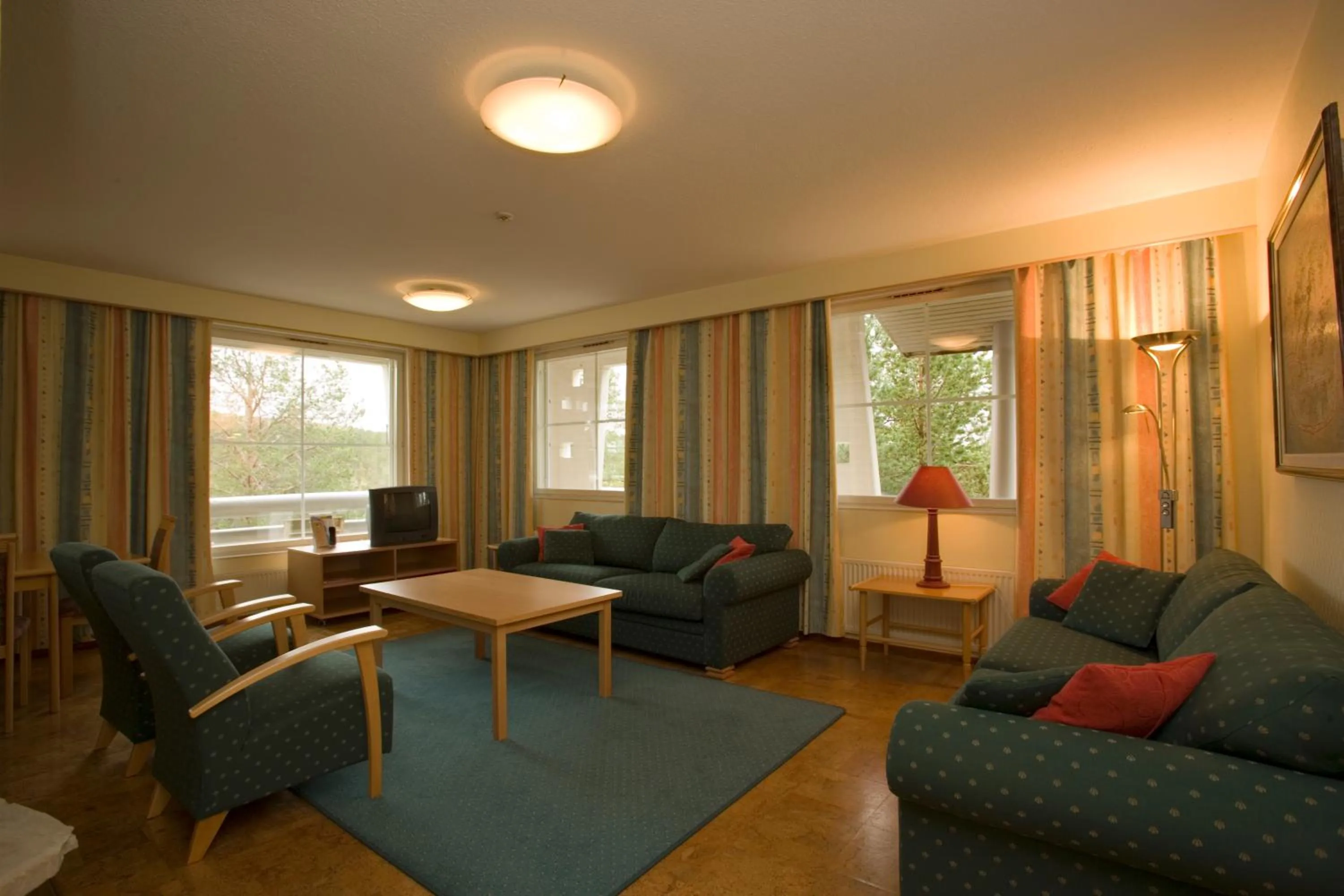 Living room in Santa's Hotel Tunturi