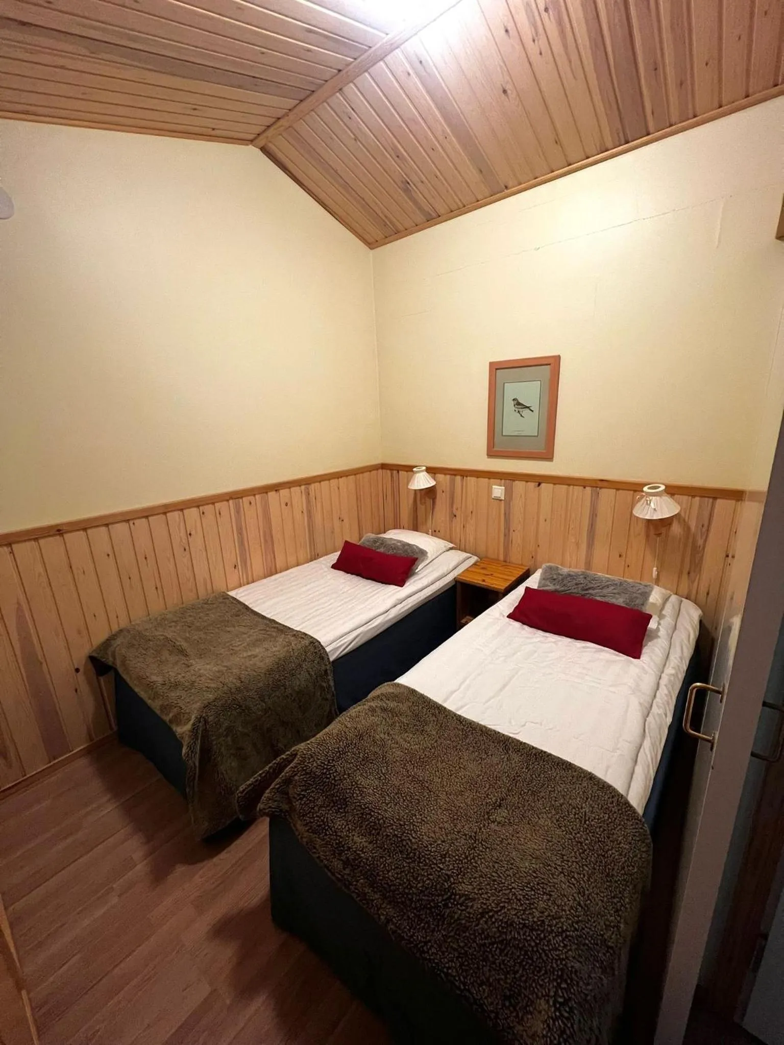 Bedroom, Bed in Santa's Hotel Tunturi