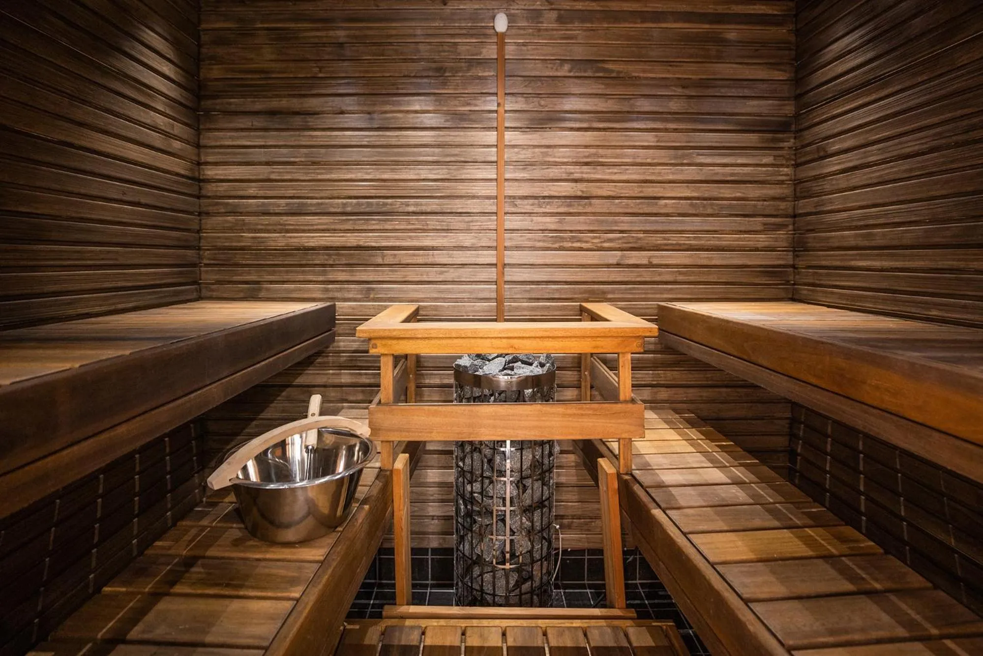 Sauna in Santa's Hotel Tunturi