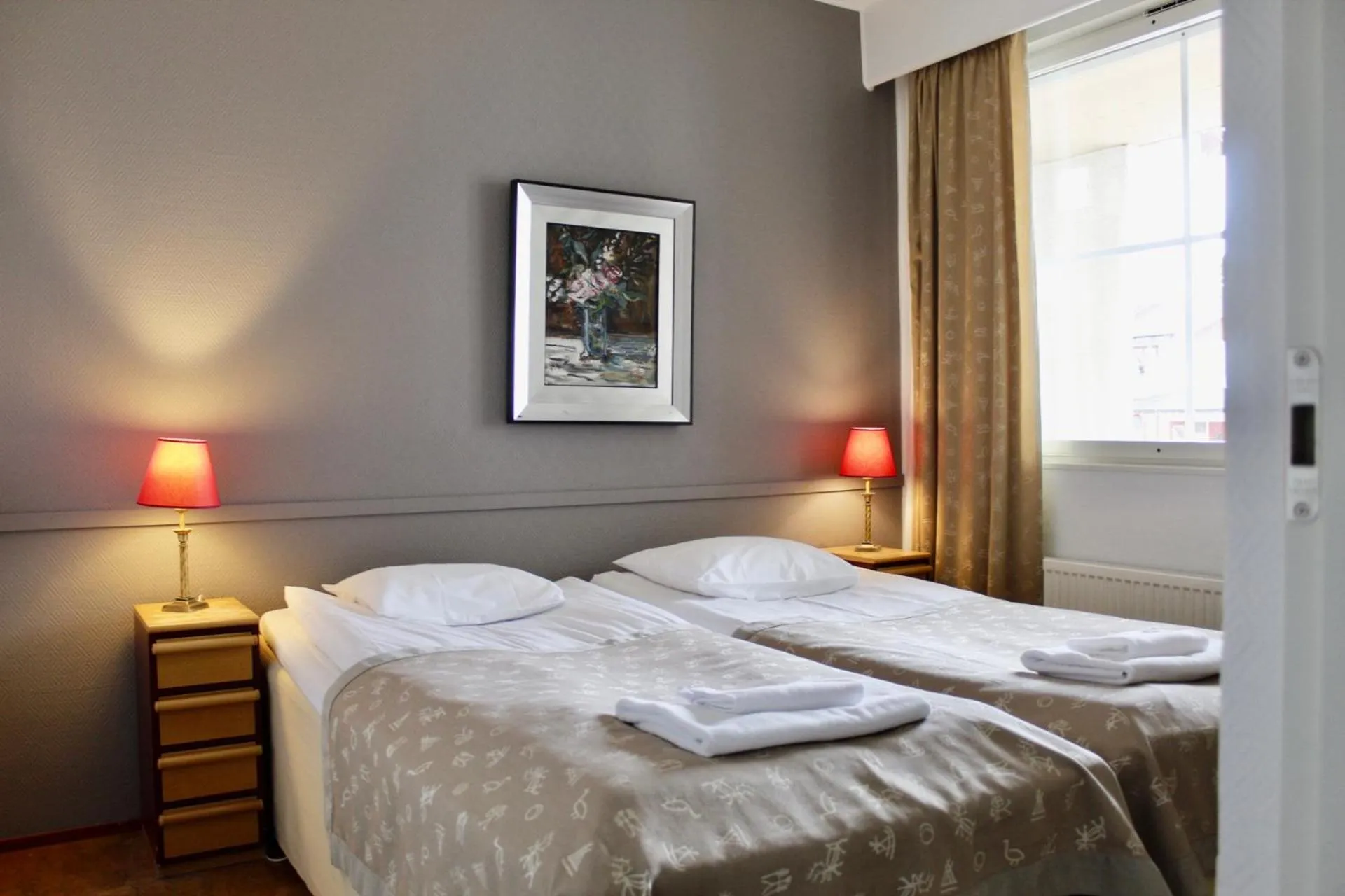 Bedroom, Bed in Santa's Hotel Tunturi