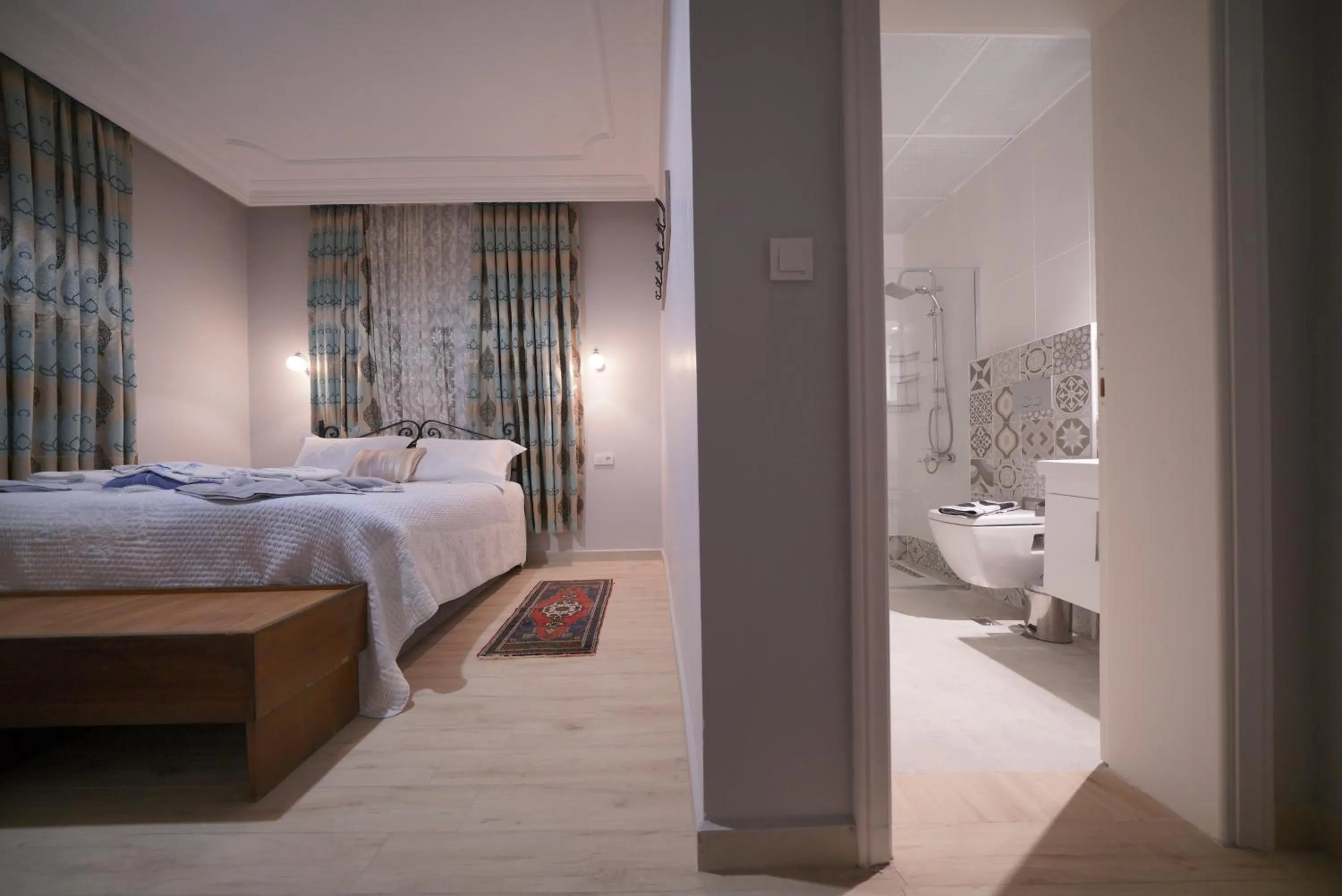 Bed in Pashabelle Hotel