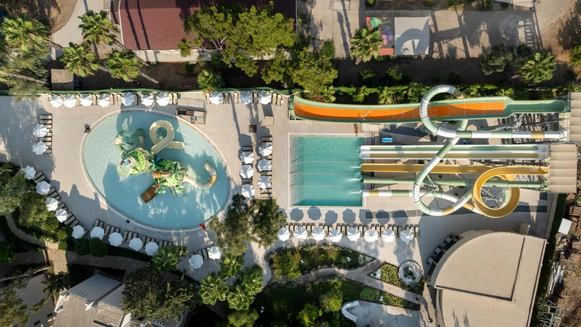 Aqua park in Greenwood Kemer Resort