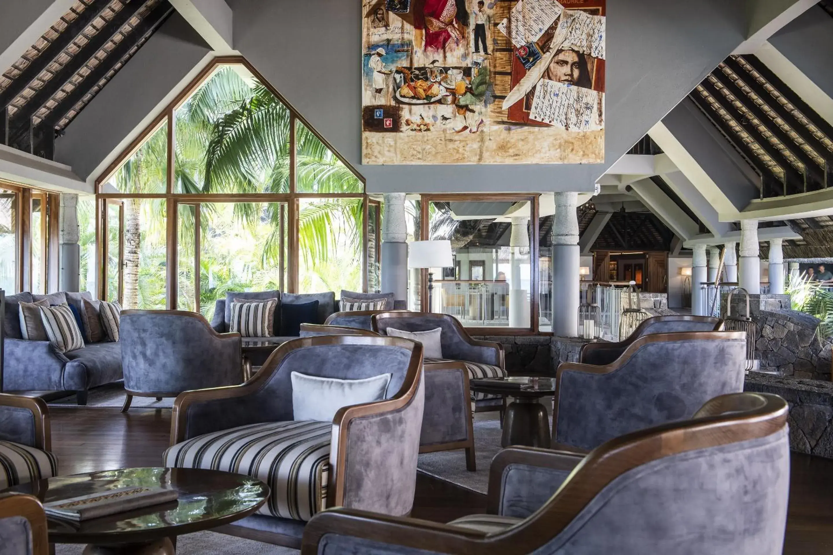 Lobby or reception in Royal Palm Beachcomber Luxury Lobby or reception in Royal Palm Beachcomber Luxury