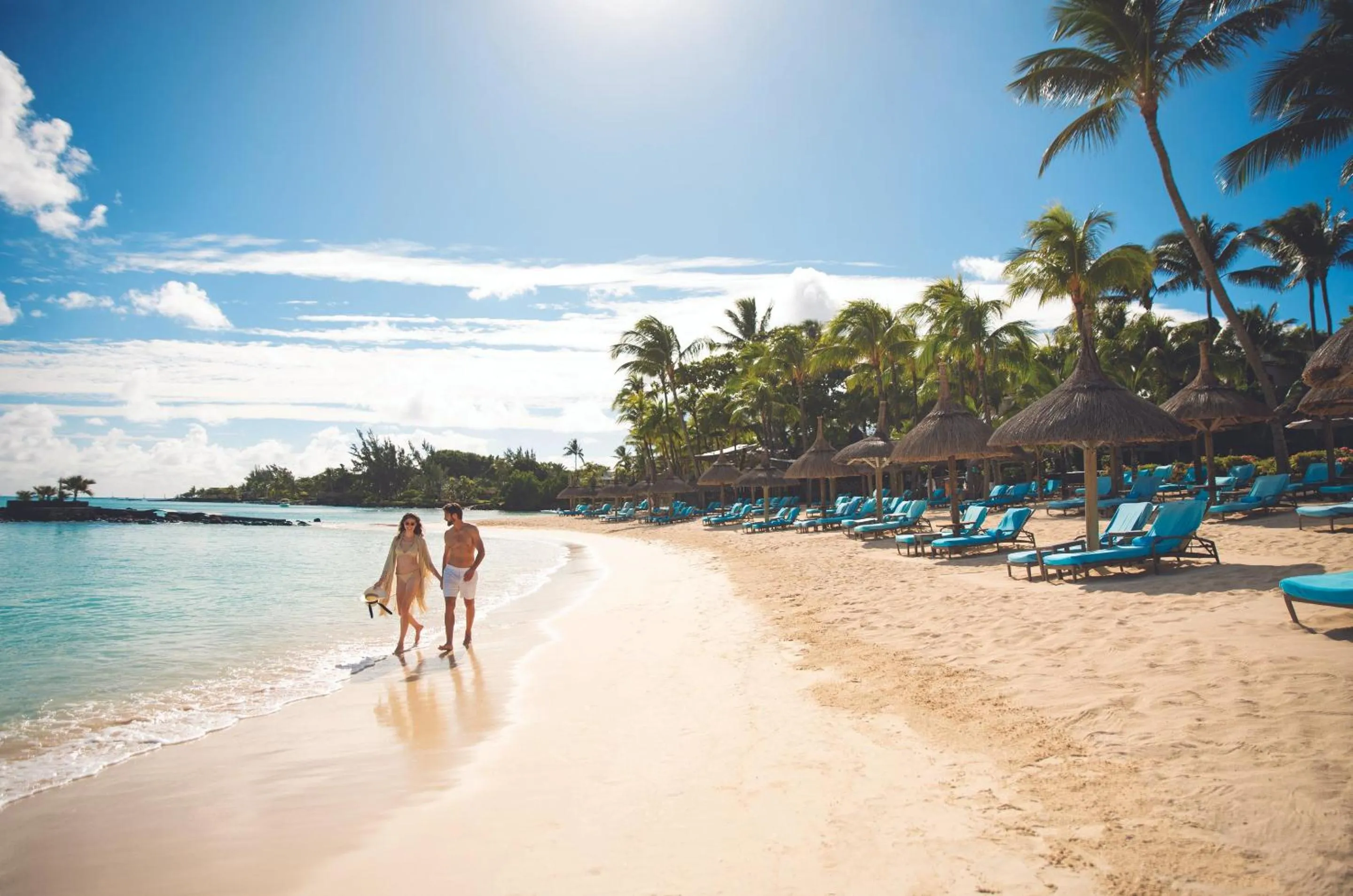 Beach in Royal Palm Beachcomber Luxury