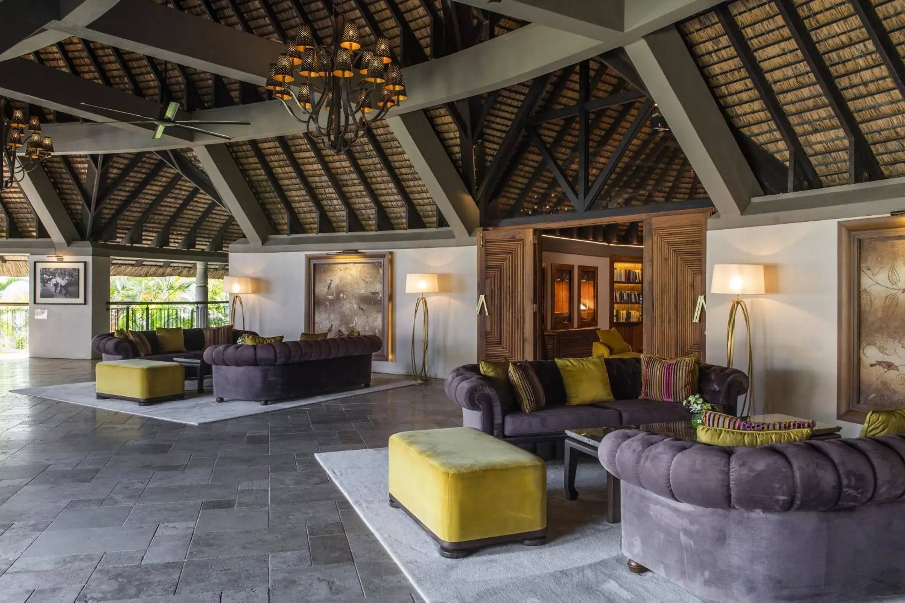 Lobby or reception in Royal Palm Beachcomber Luxury Lobby or reception in Royal Palm Beachcomber Luxury