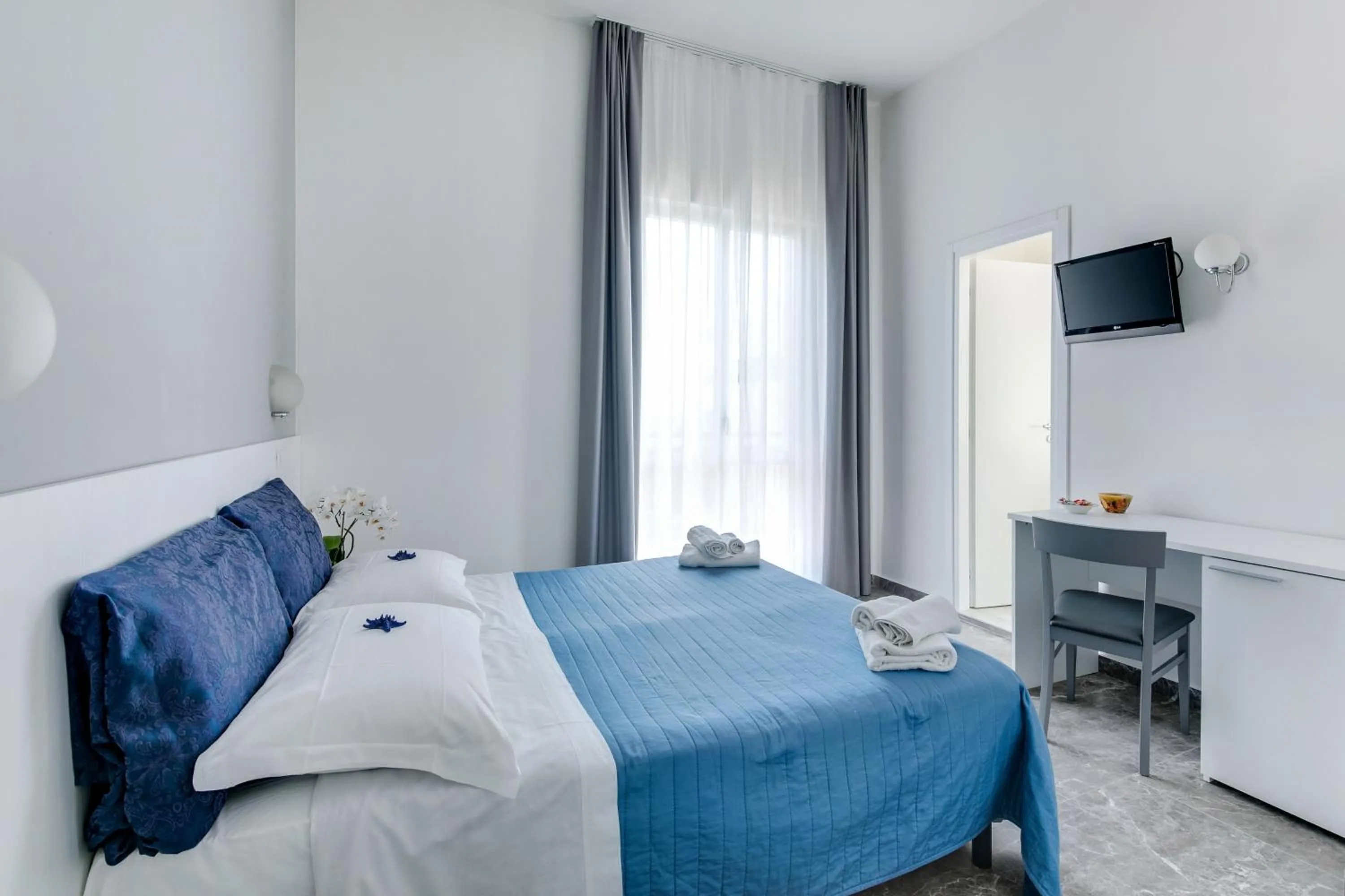 Bed in Hotel Quisisana