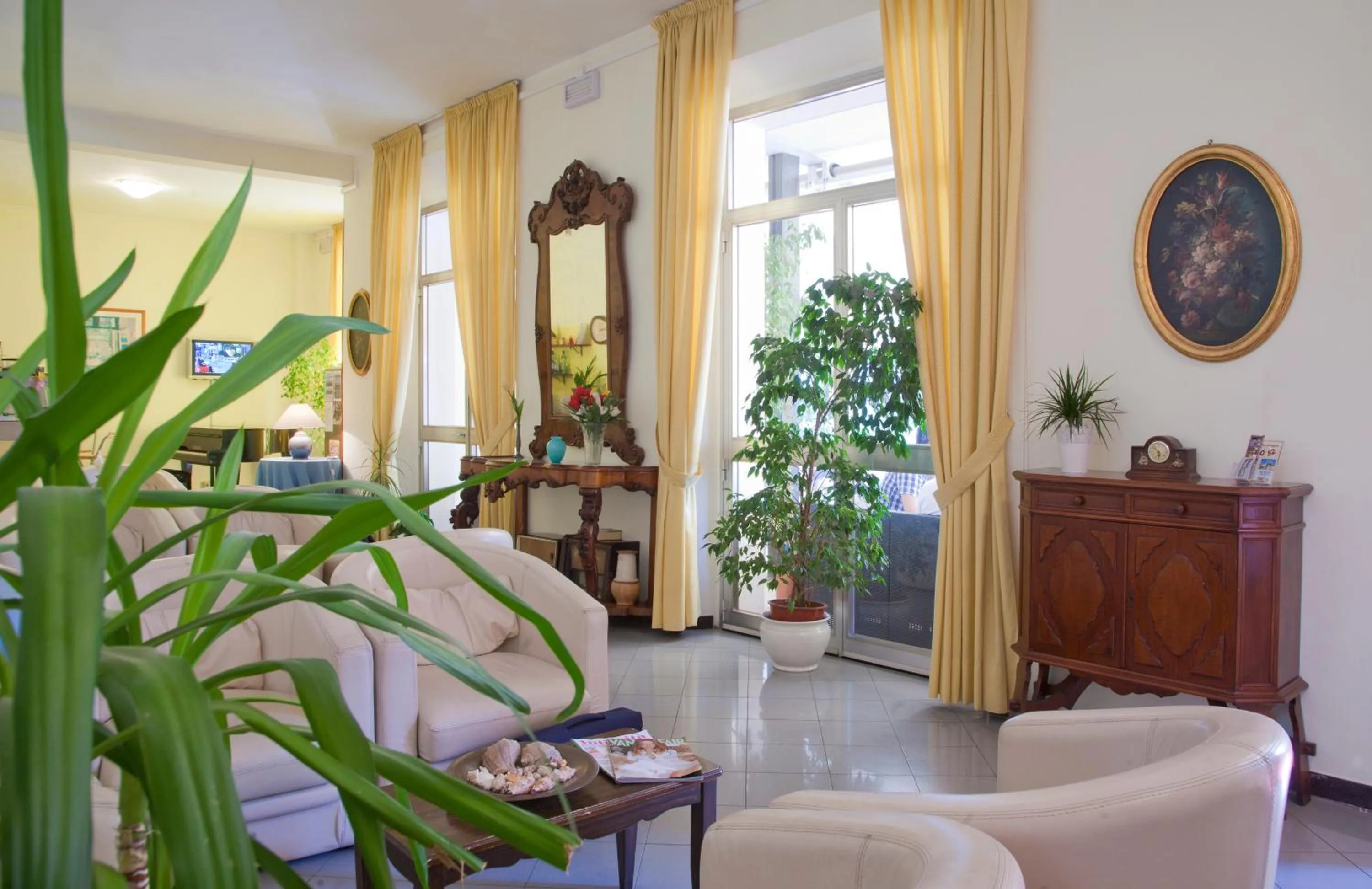 Lobby or reception in Hotel Quisisana