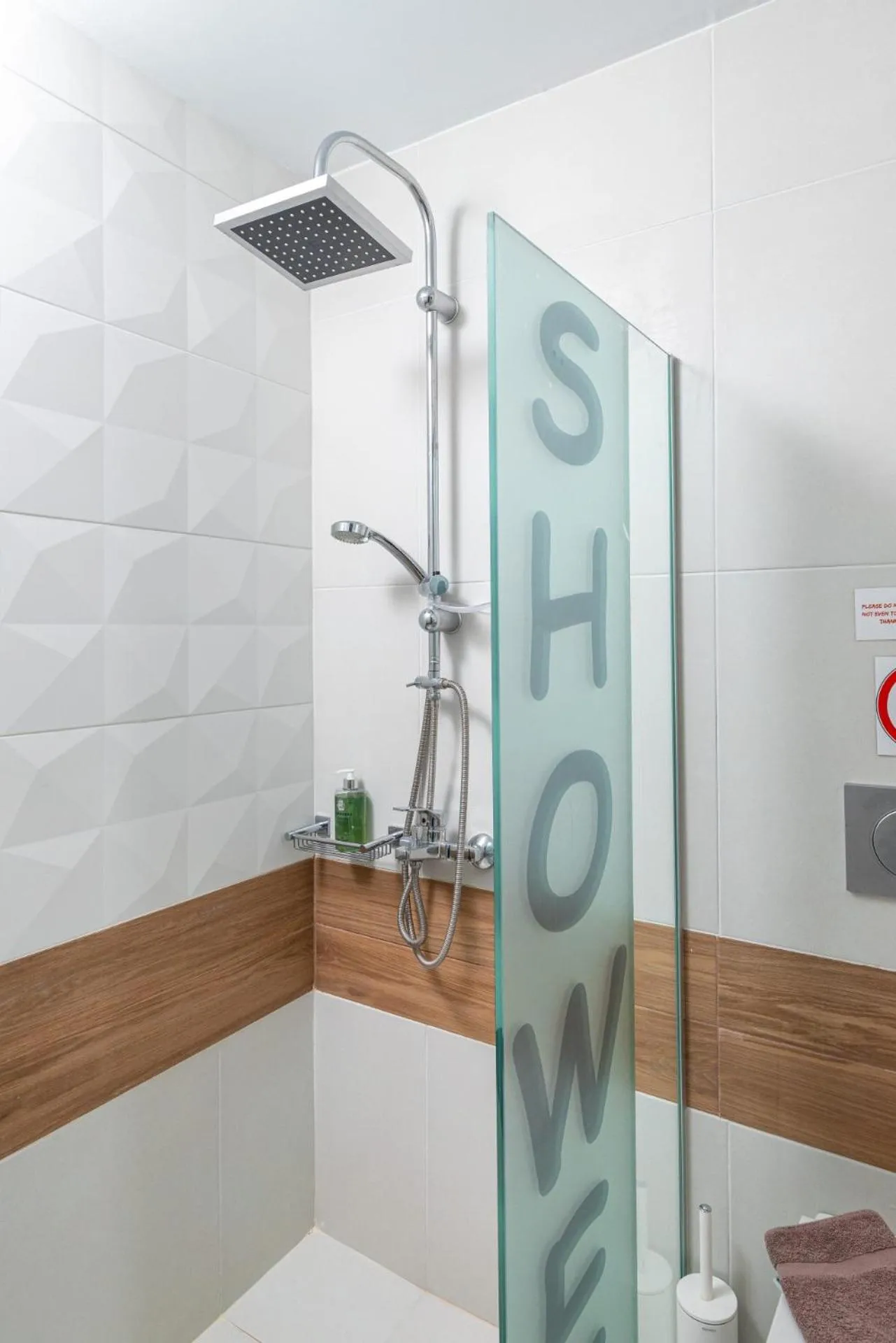 Shower in Notus Chania Crete