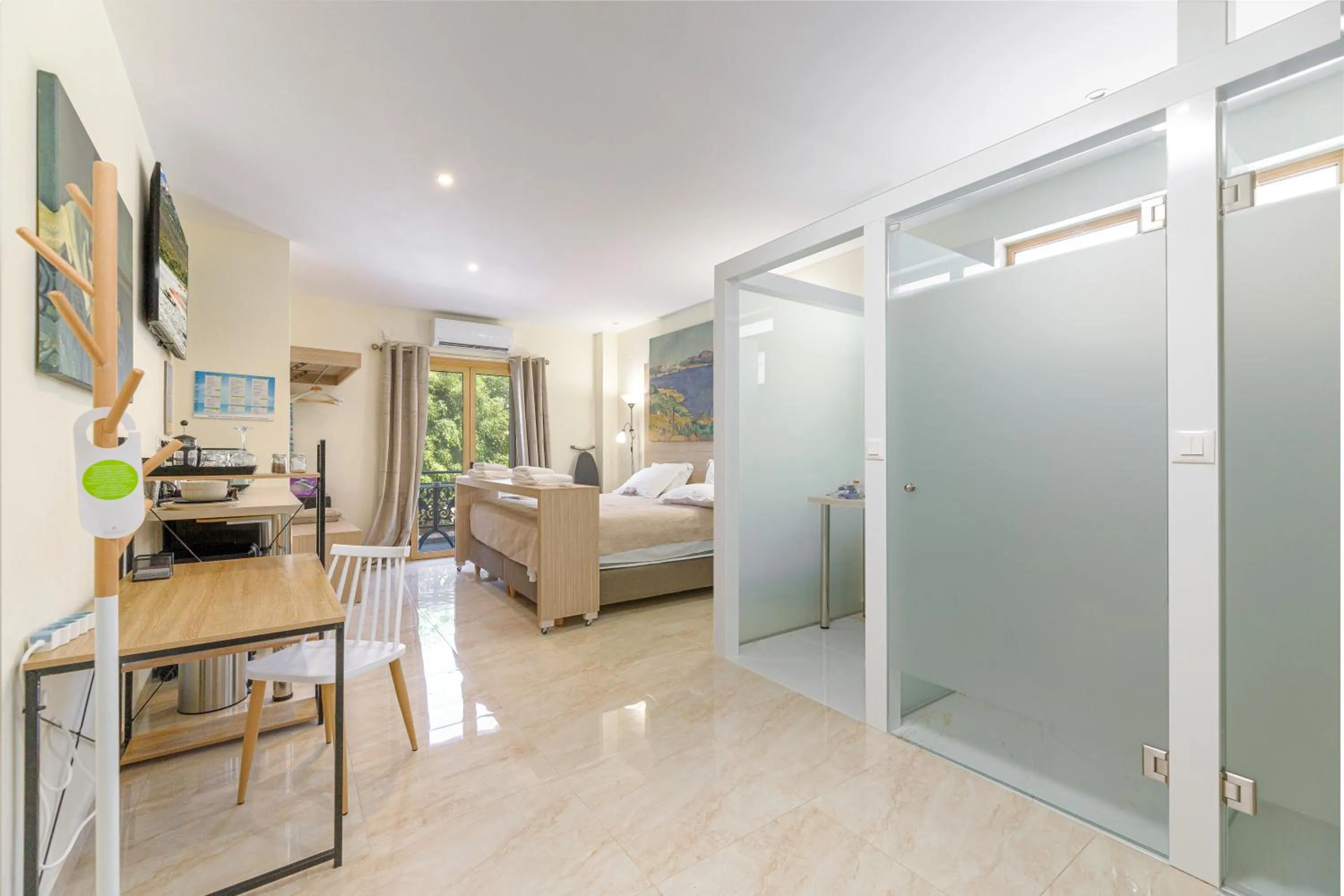 Bedroom, Bed in Notus Chania Crete