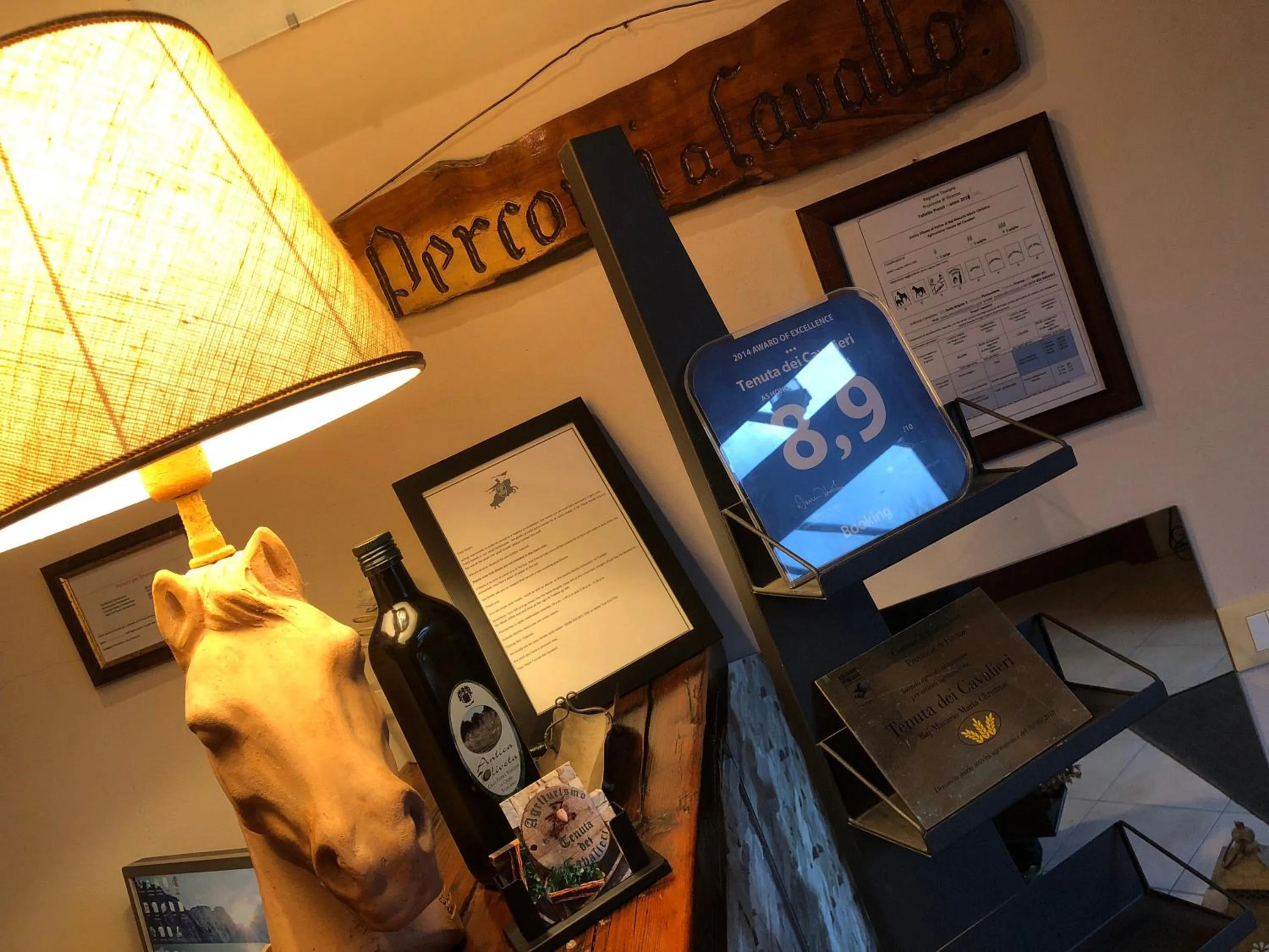 Lobby or reception in Tenuta dei Cavalieri