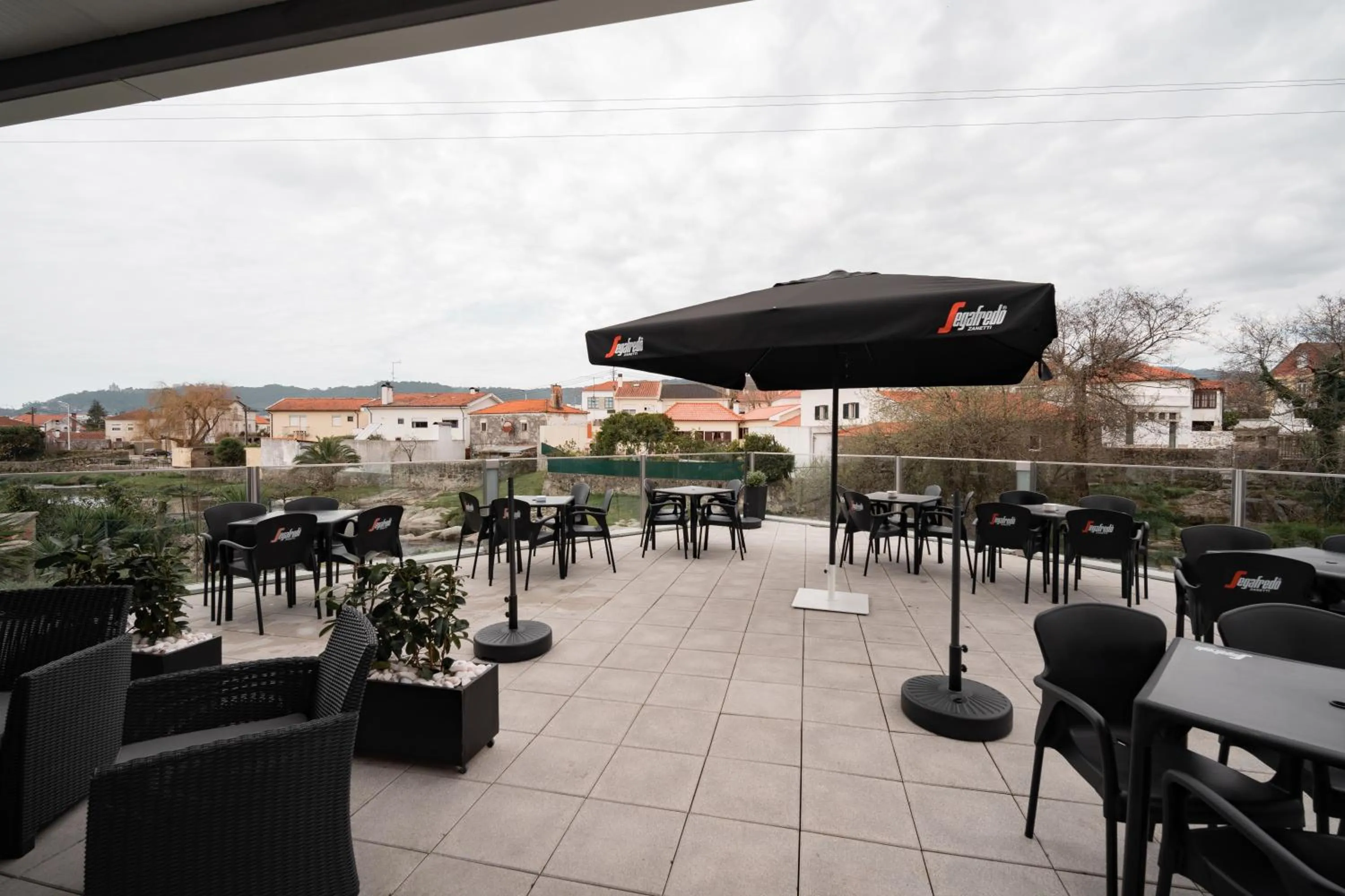Patio in Hotel A Ponte