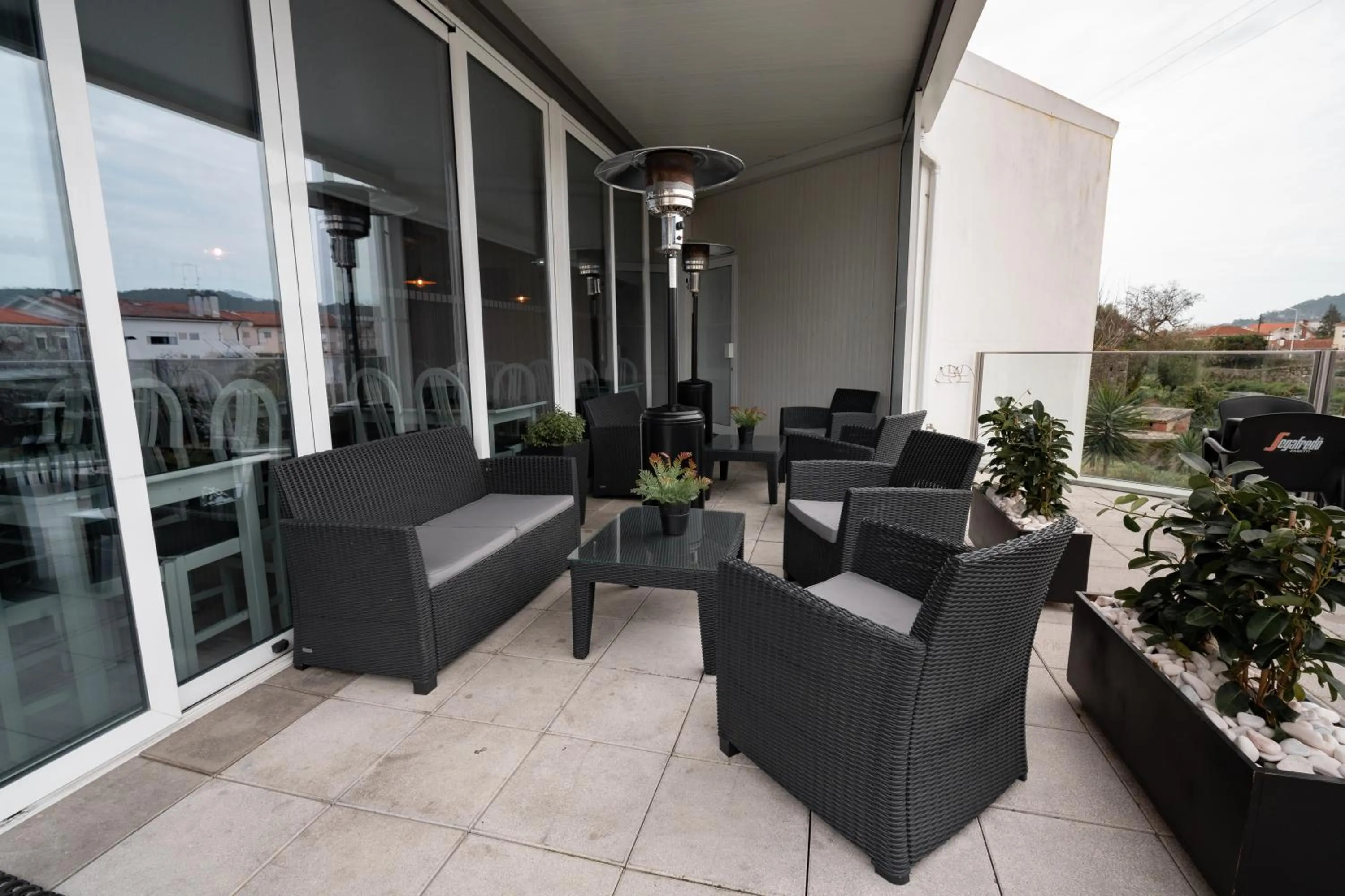 Patio in Hotel A Ponte