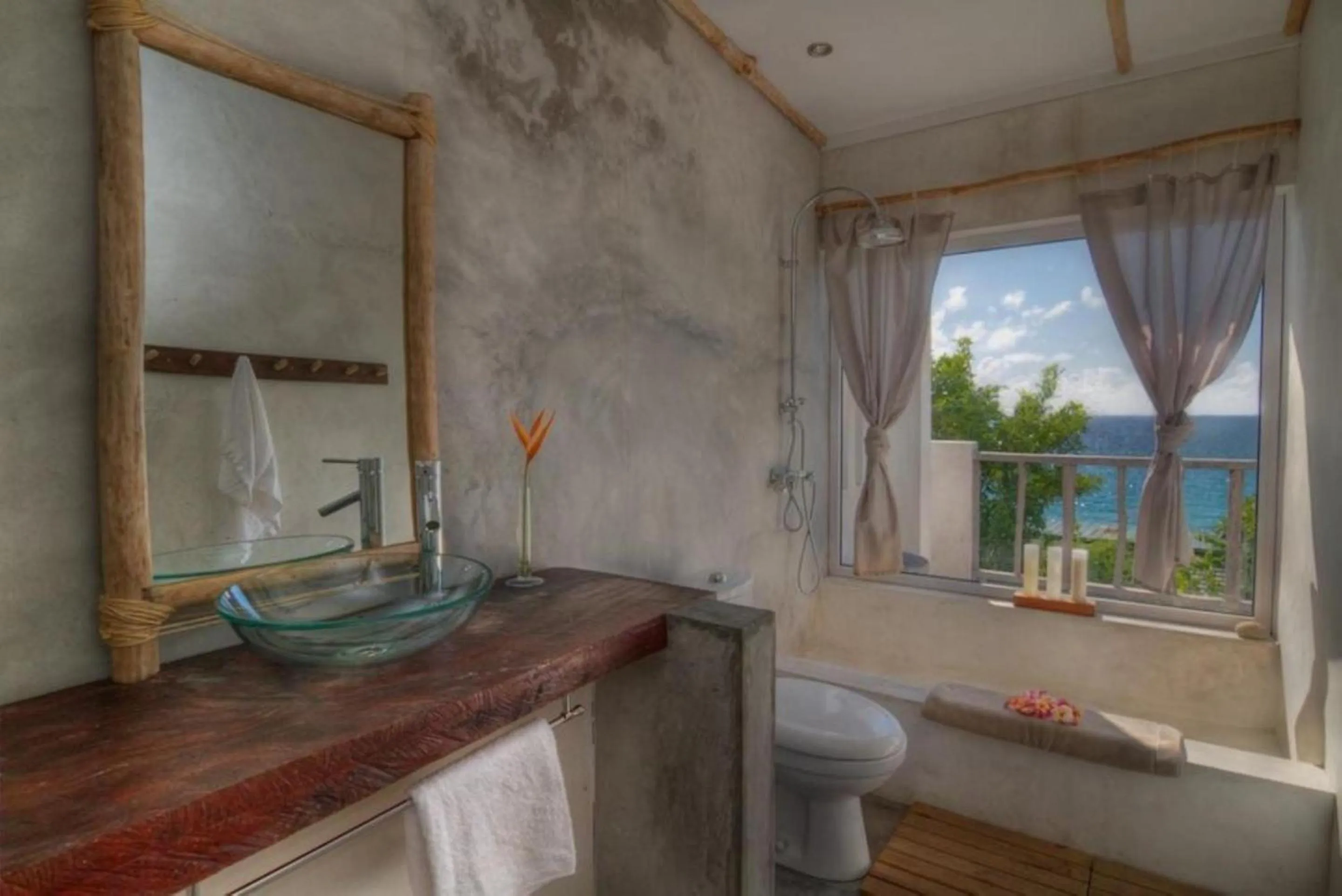 Bathroom in Bliss Boutique Hotel Seychelles