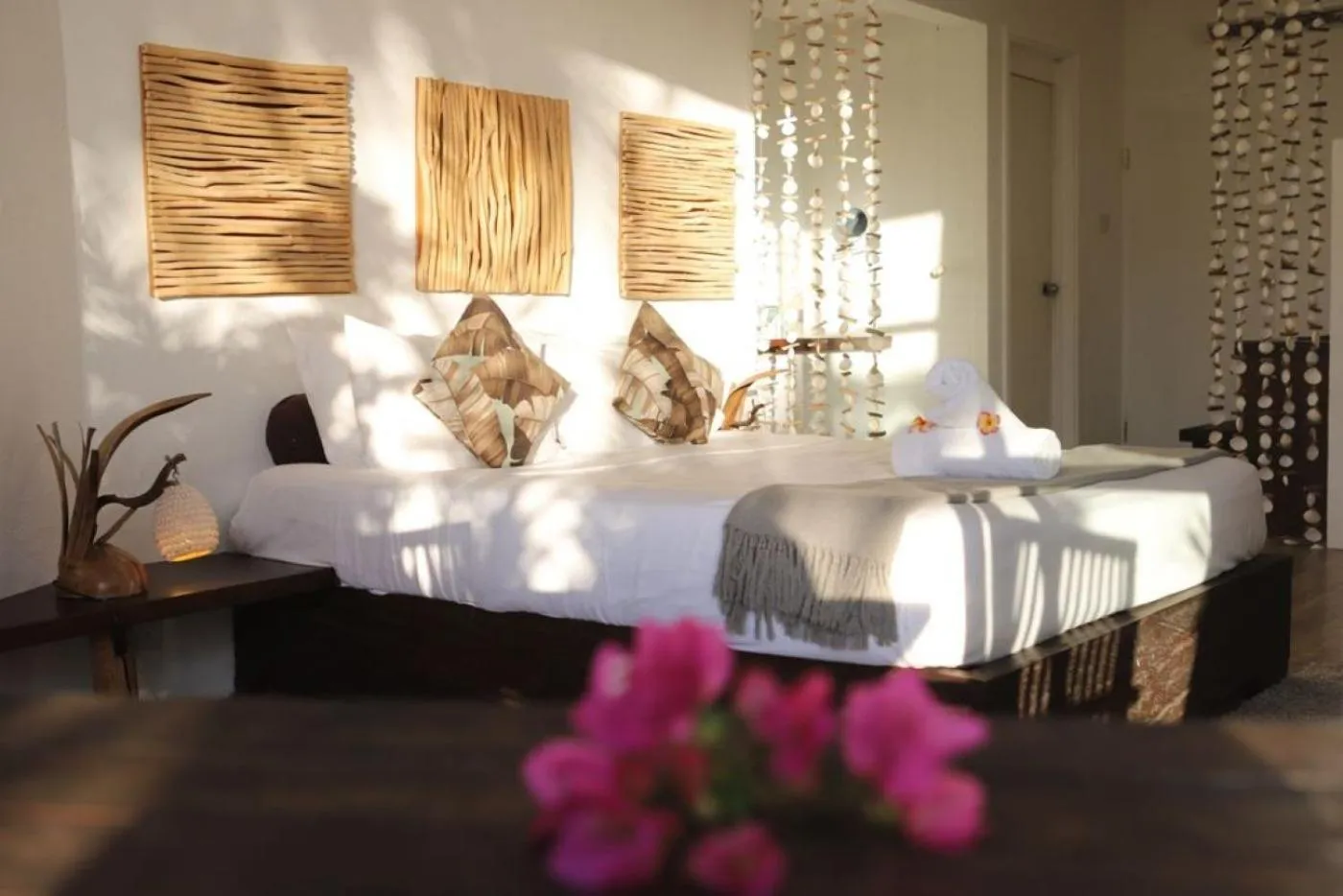 Bed in Bliss Boutique Hotel Seychelles