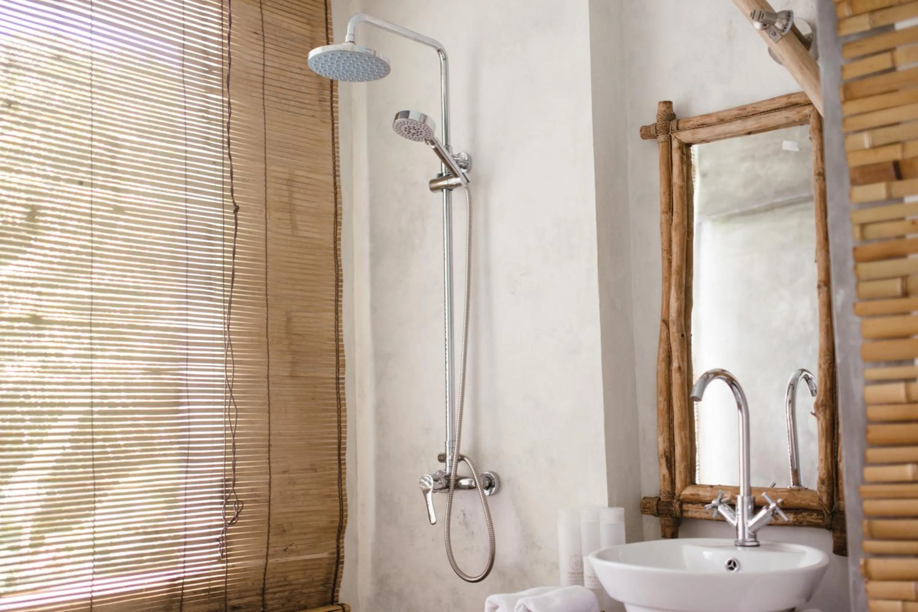 Shower in Bliss Boutique Hotel Seychelles