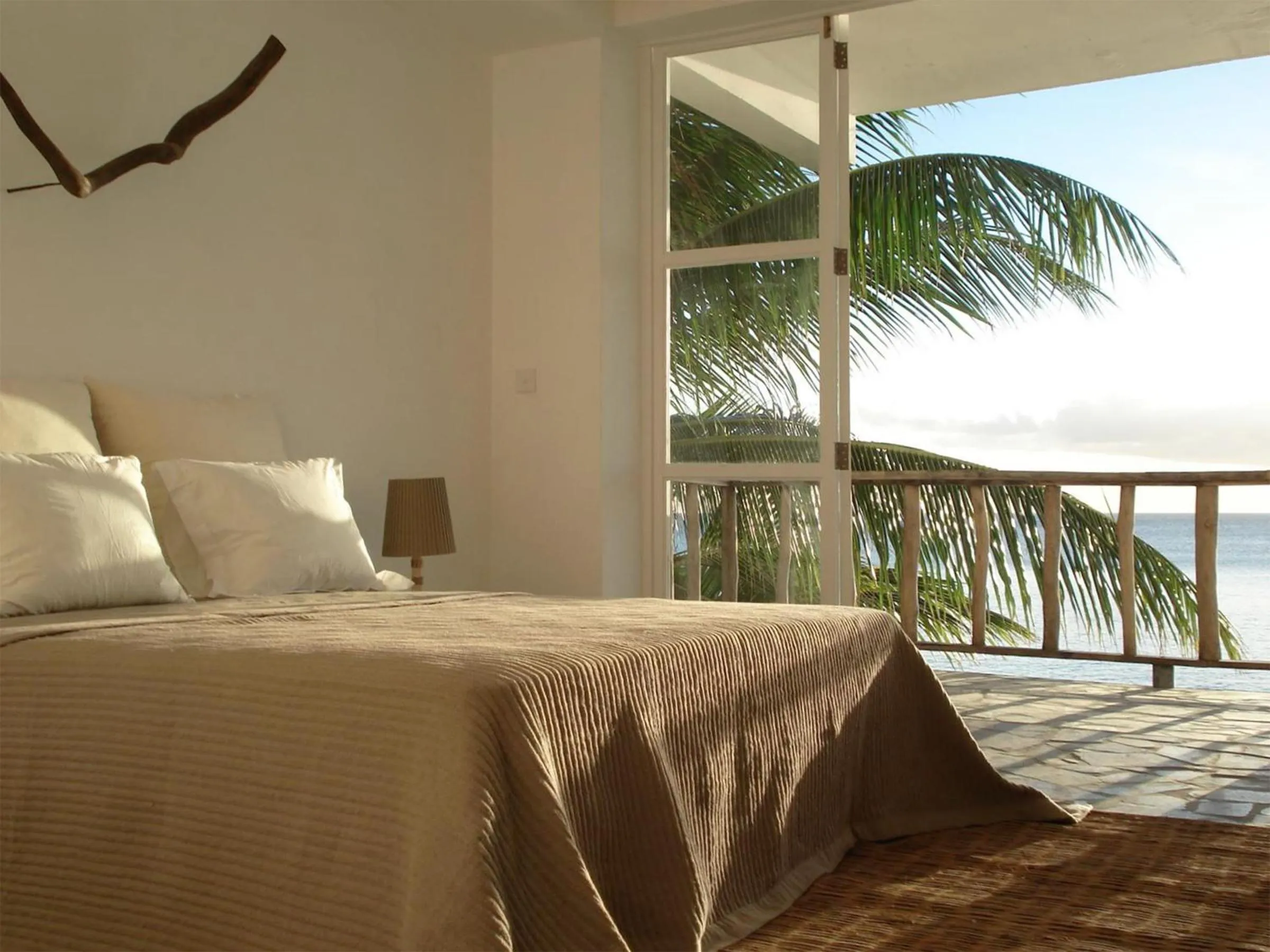 View (from property/room), Bed in Bliss Boutique Hotel Seychelles