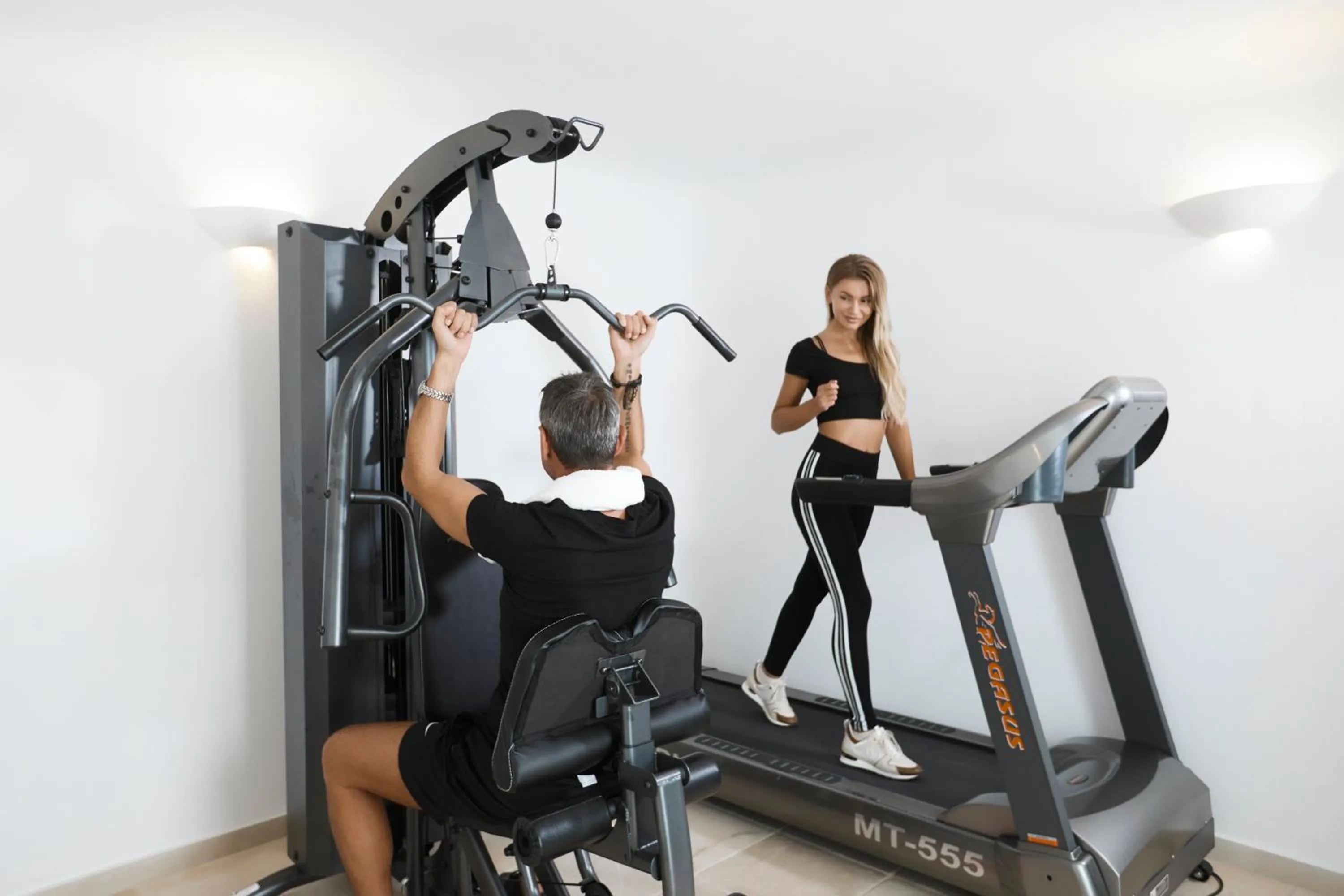 Fitness centre/facilities in Santorini Princess Presidential Suites