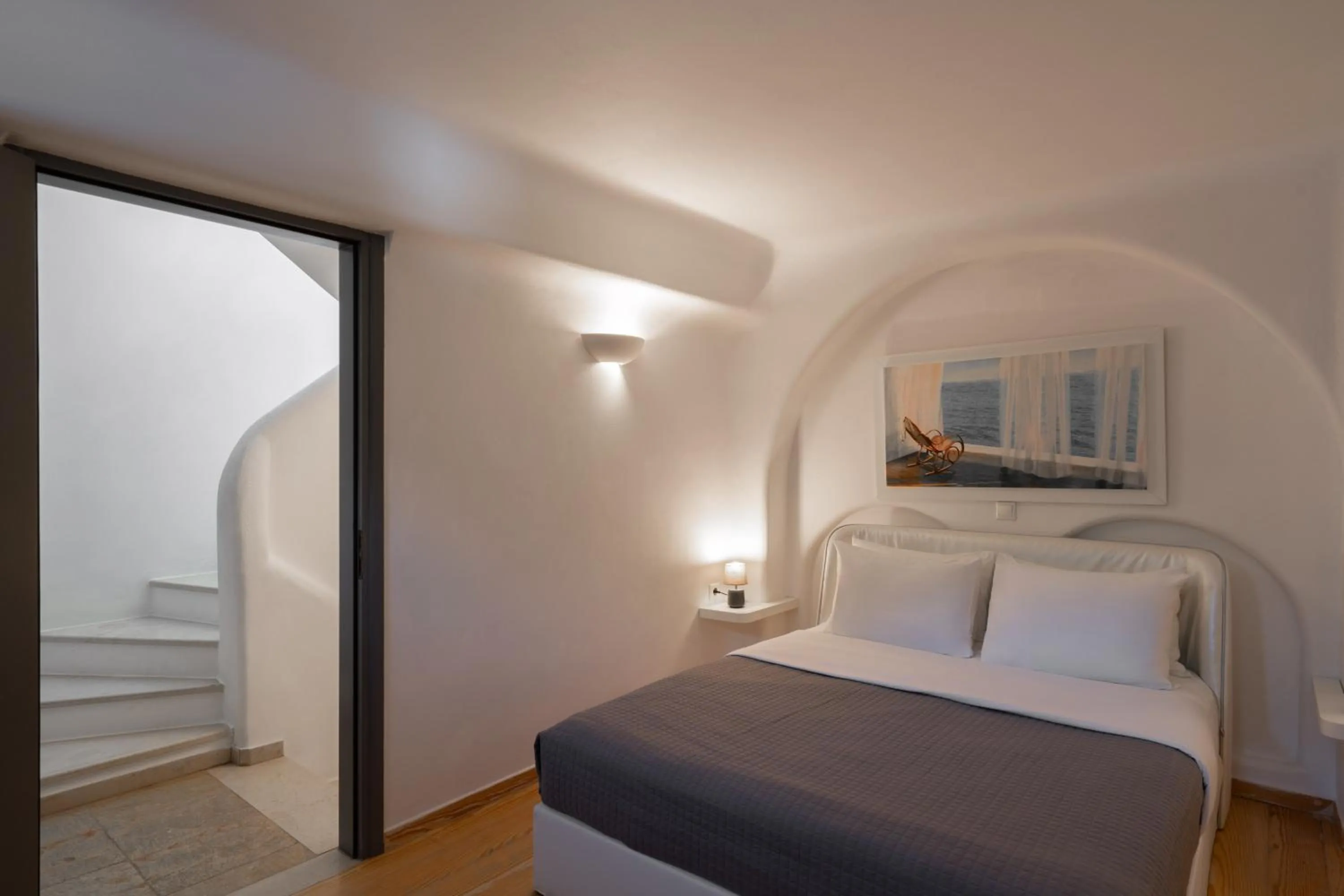 Bedroom, Bed in Santorini Princess Presidential Suites