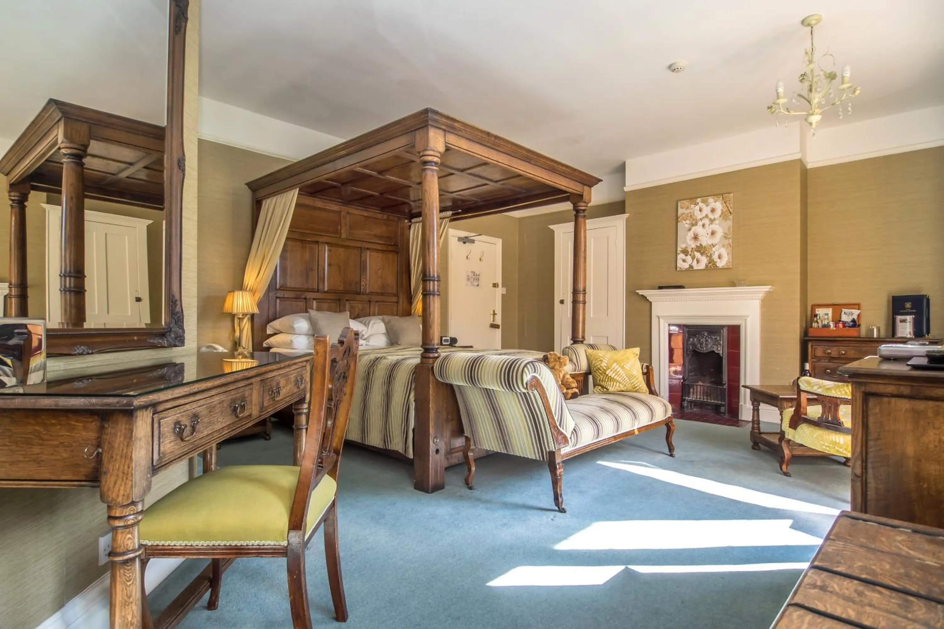 Bedroom in Dales Country House Hotel