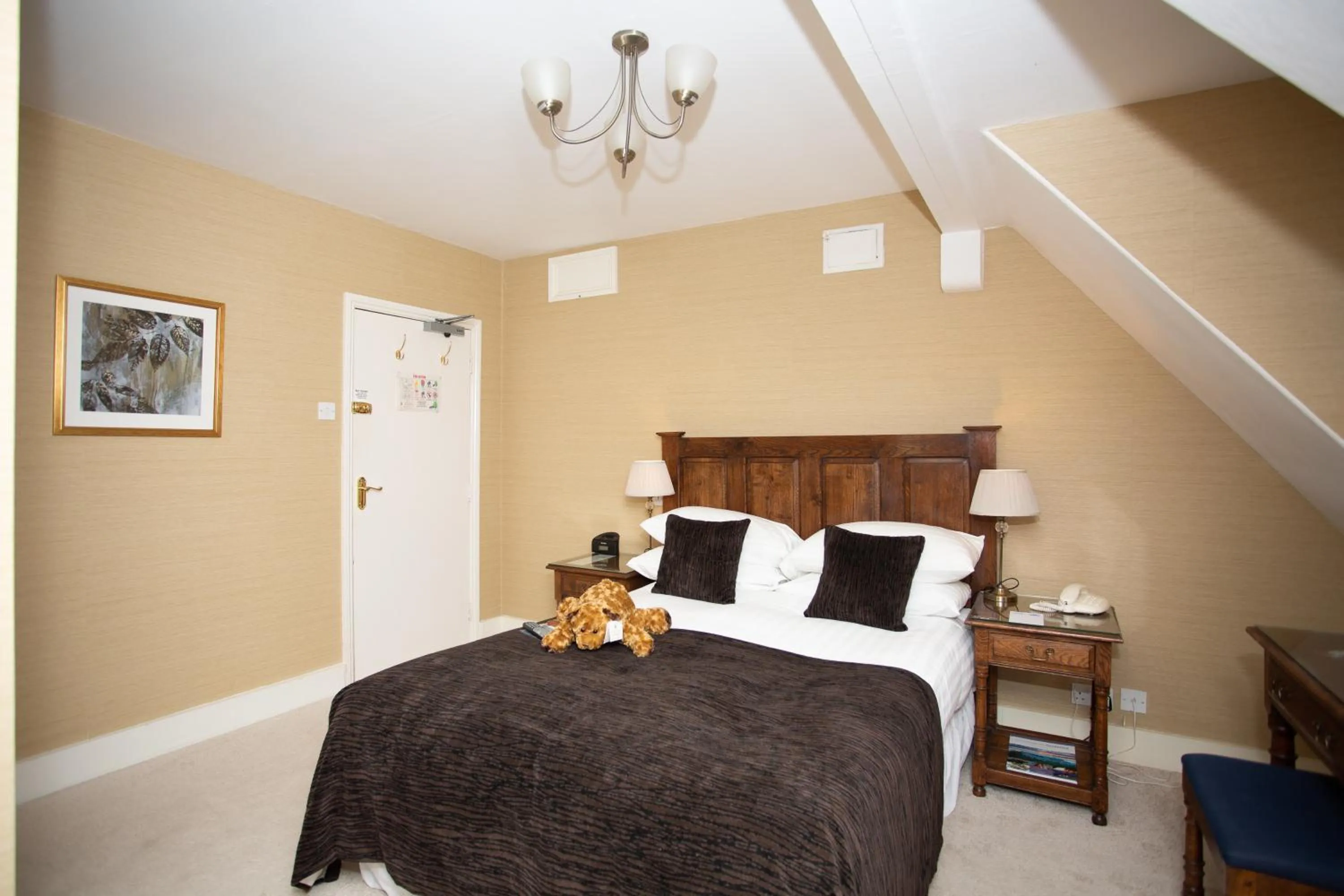 Bedroom, Bed in Dales Country House Hotel