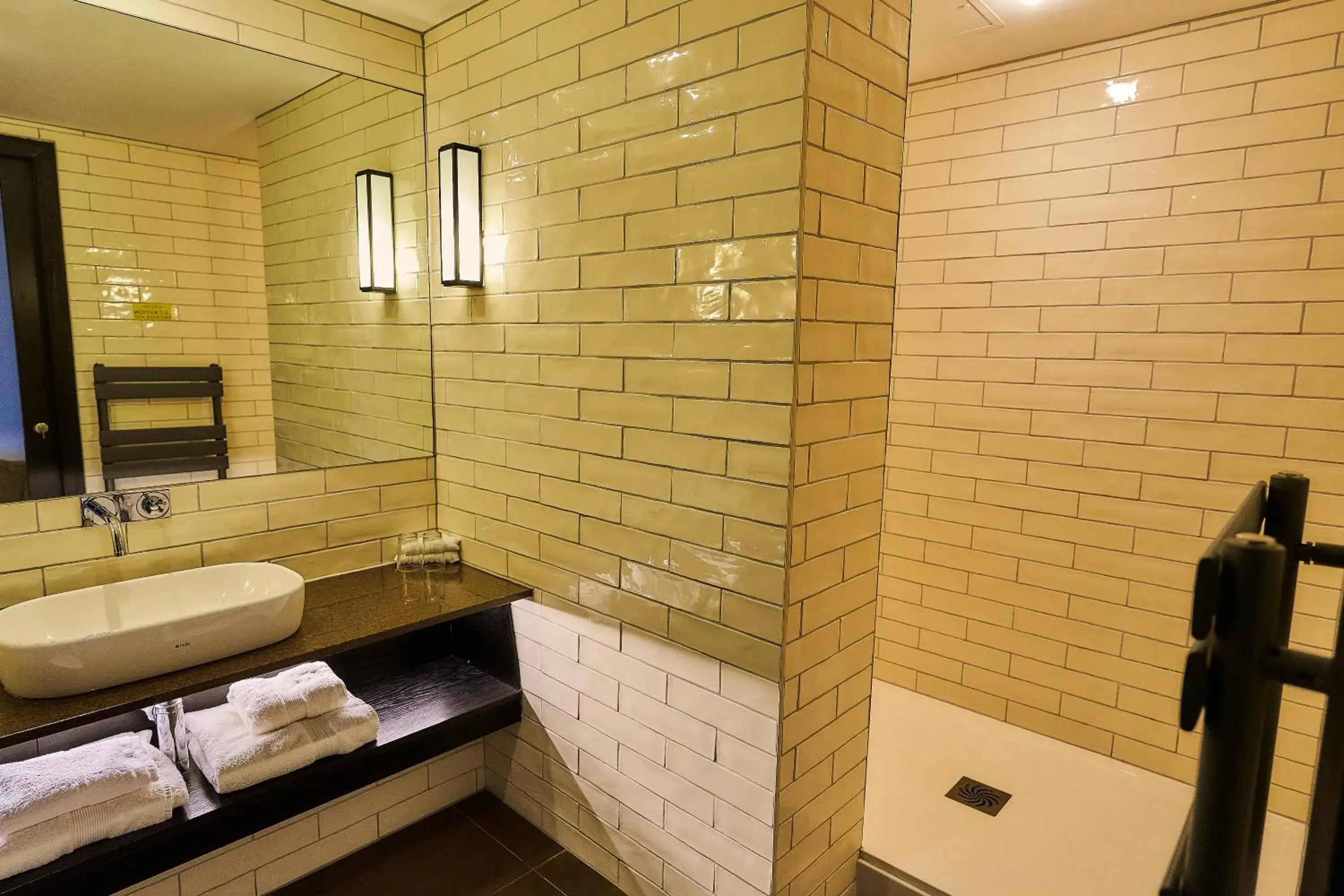 Bathroom in The Vincent Hotel Bathroom in The Vincent Hotel