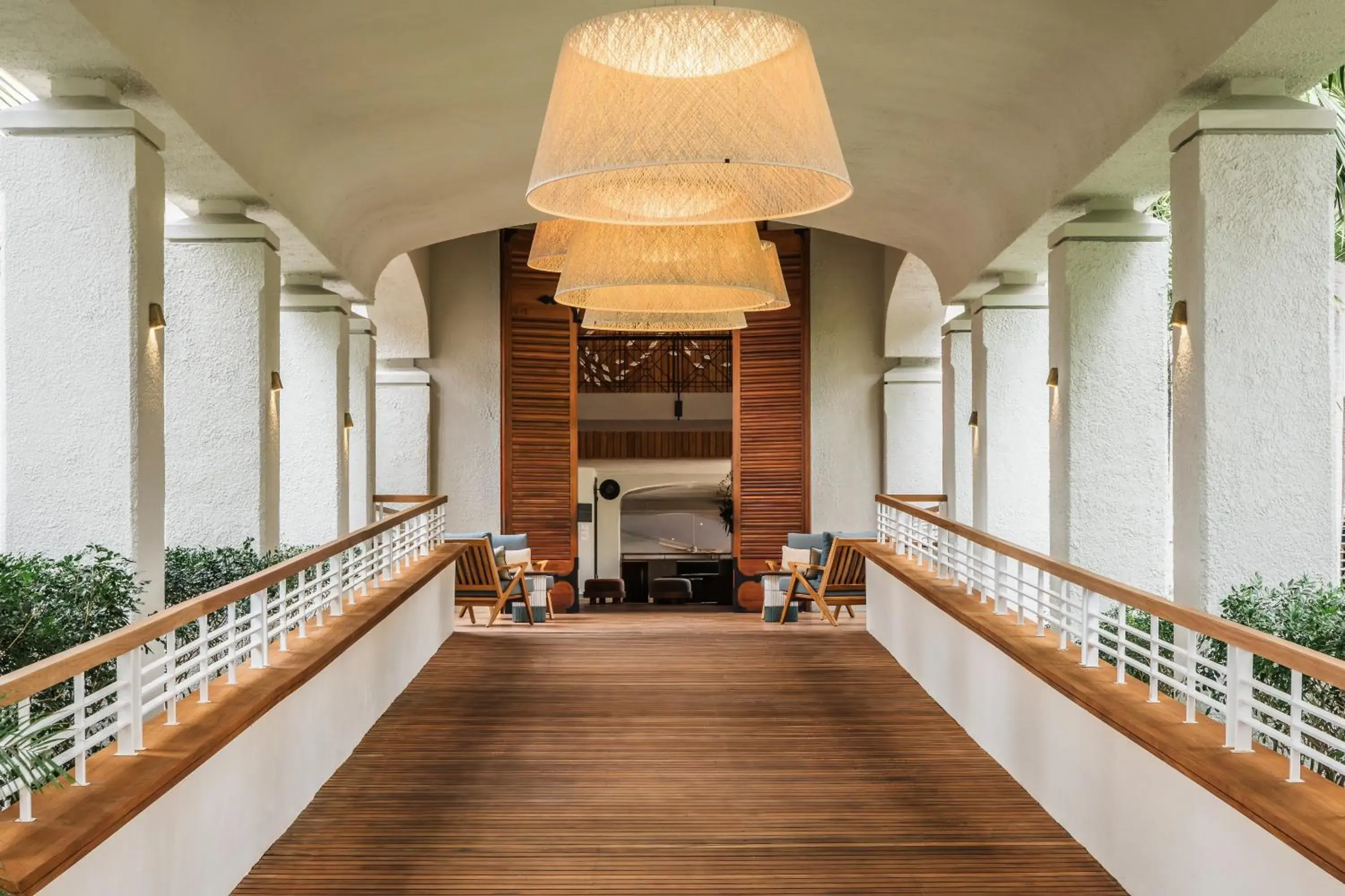 Facade/entrance in Mauricia Beachcomber Resort & Spa Facade/entrance in Mauricia Beachcomber Resort & Spa