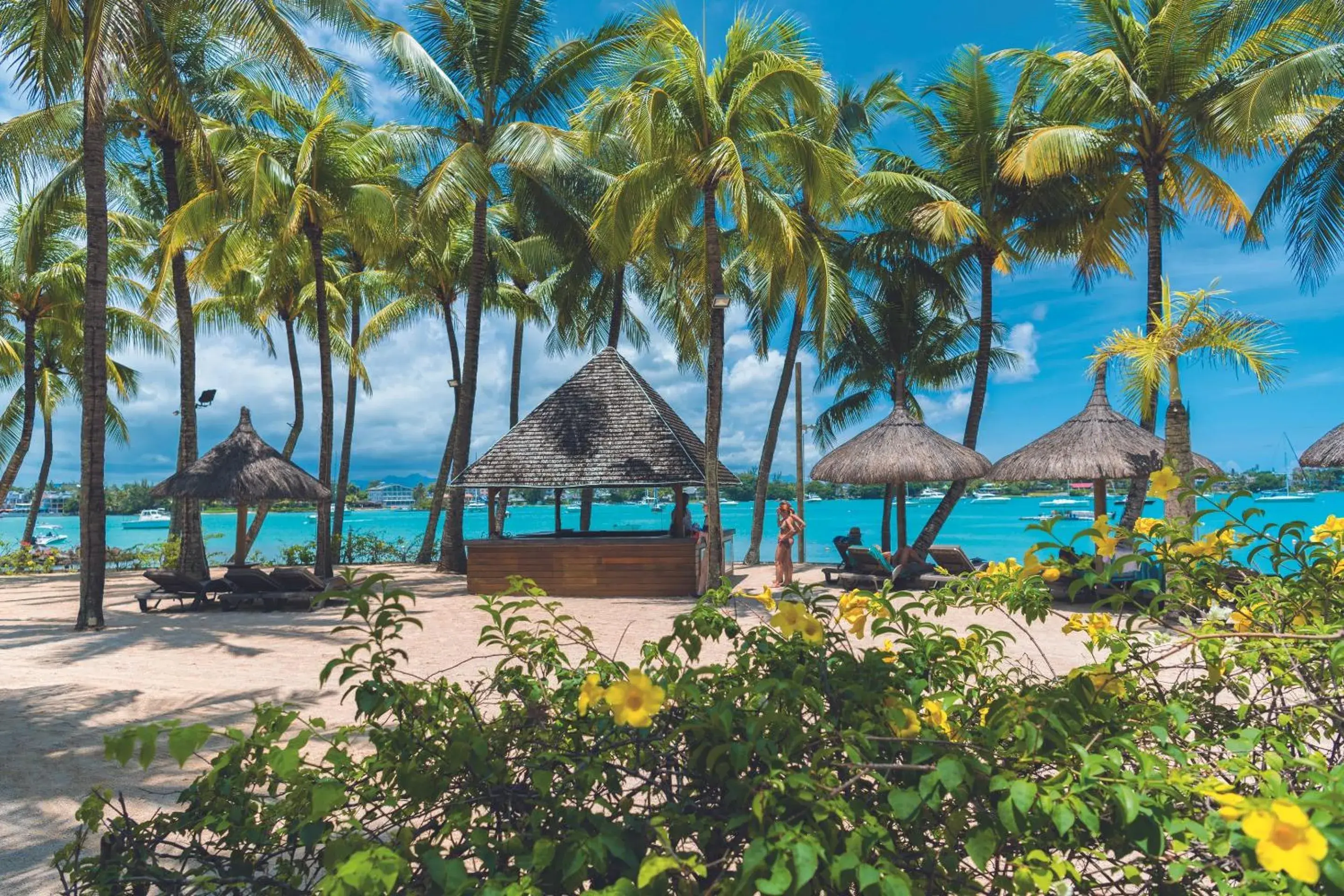 Sea view in Mauricia Beachcomber Resort & Spa Sea view in Mauricia Beachcomber Resort & Spa