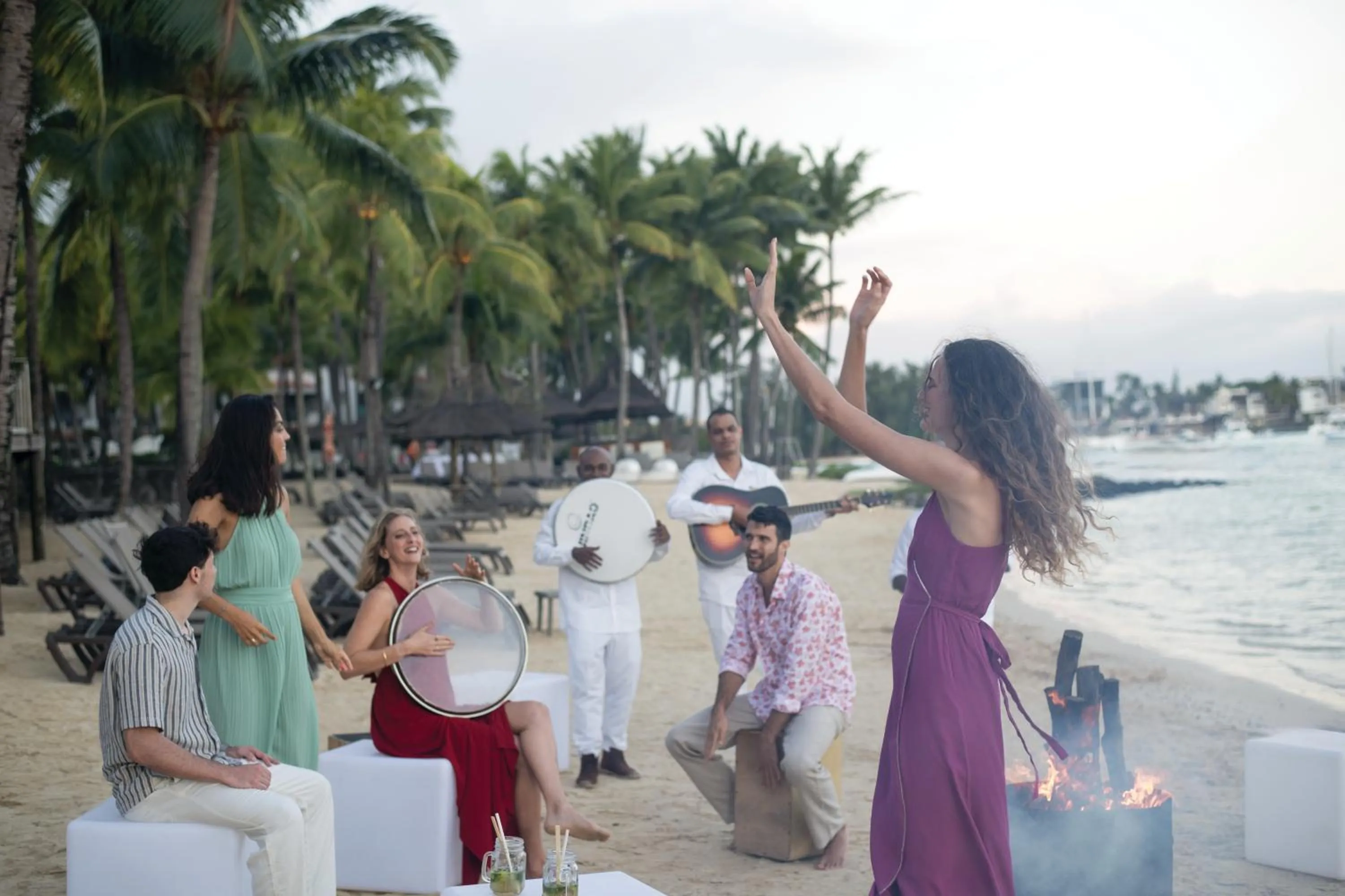 Beach in Mauricia Beachcomber Resort & Spa