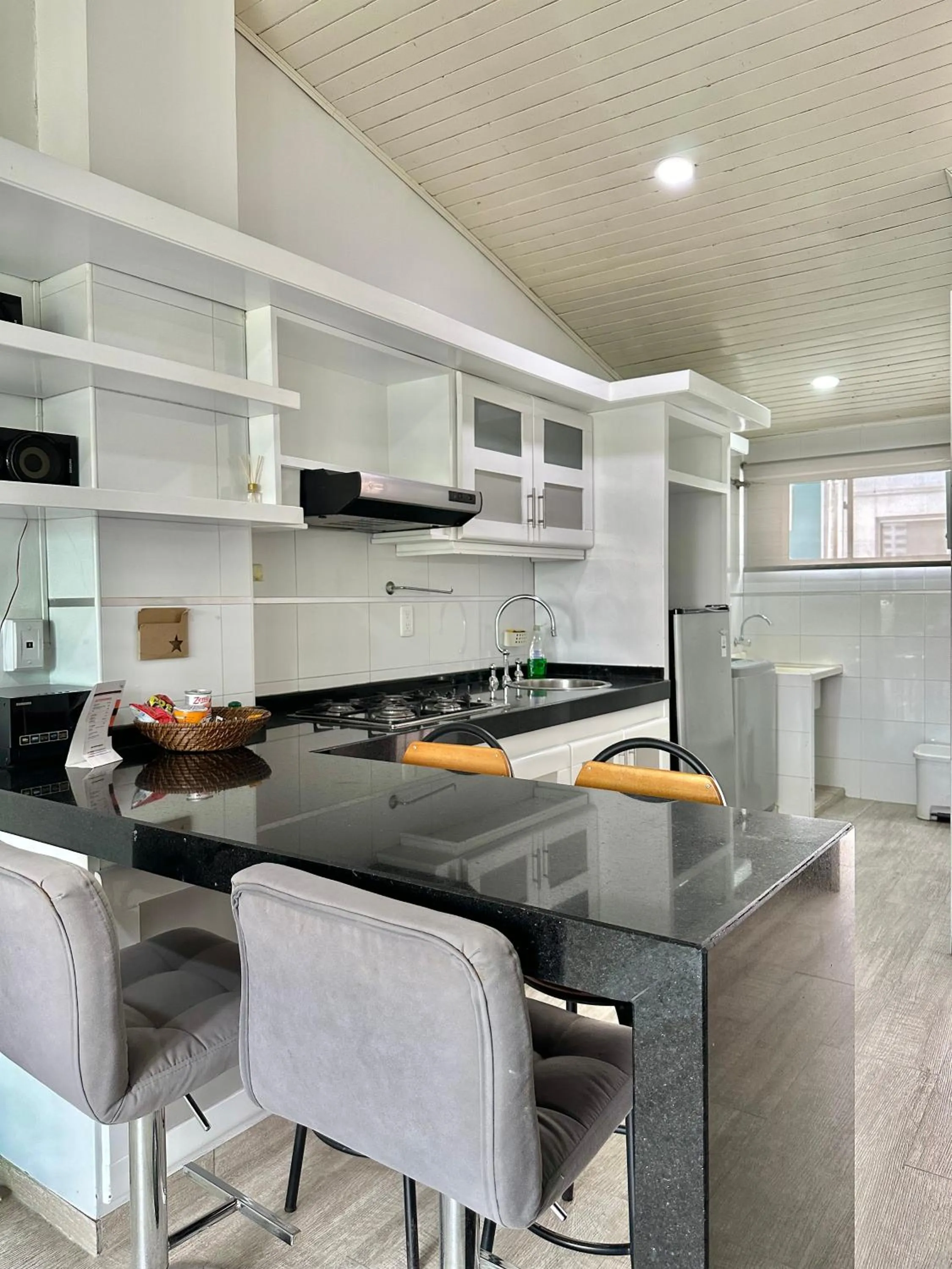 Kitchen or kitchenette in Hotel Buena Vista