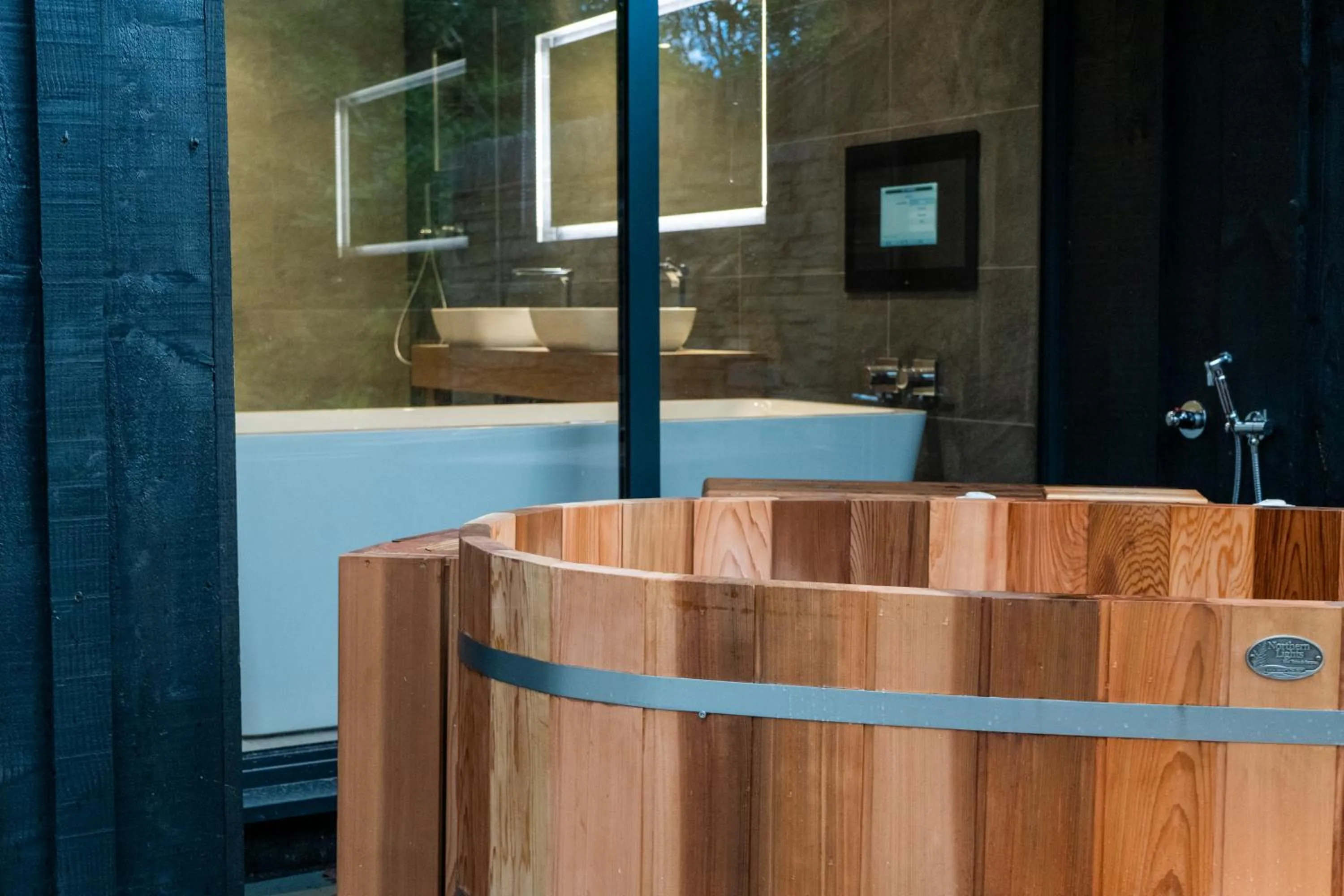 Hot Tub in Storrs Hall Hotel on the shore of Lake Windermere