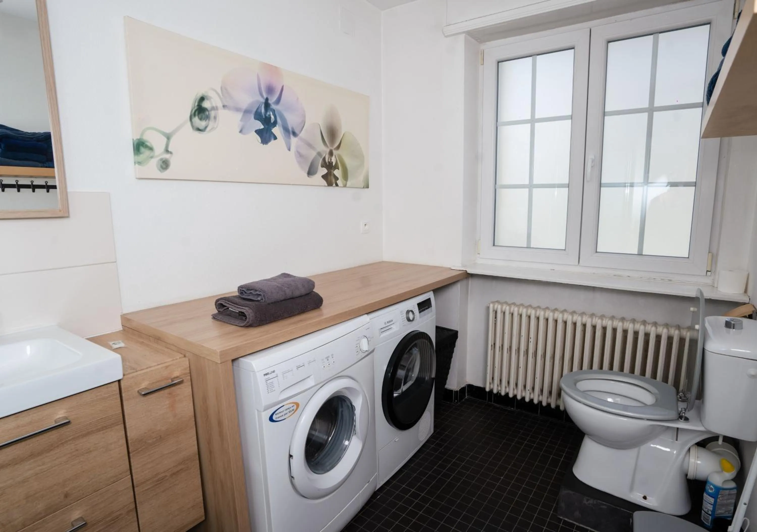 Toilet in Charmant appartement avec terrasse dans villa