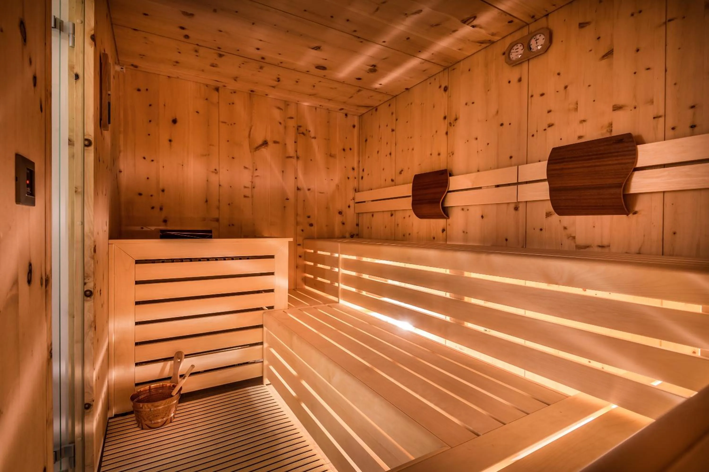 Sauna in Hotel Miramonti Badia