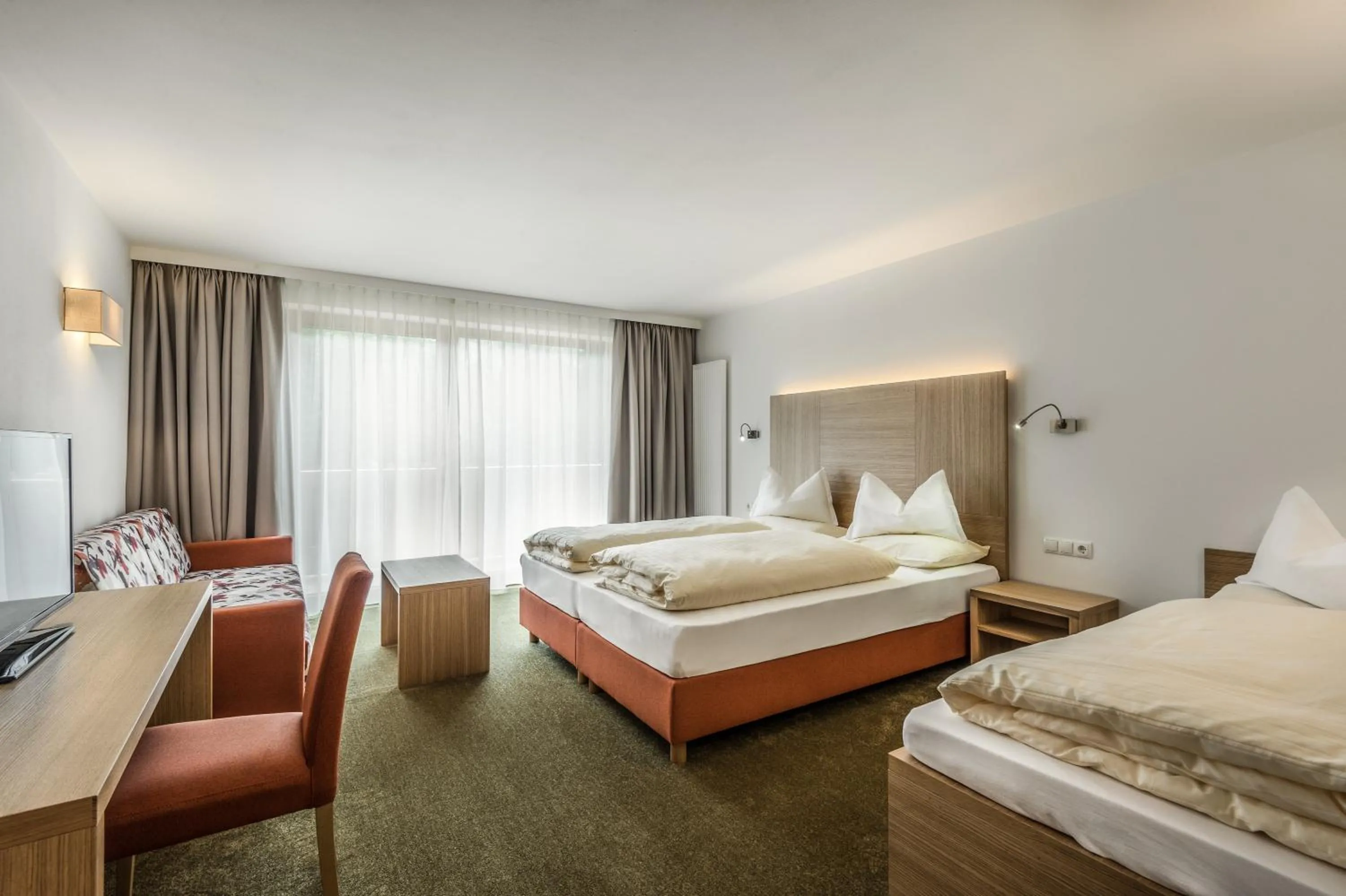 Bed in Hotel Miramonti Badia