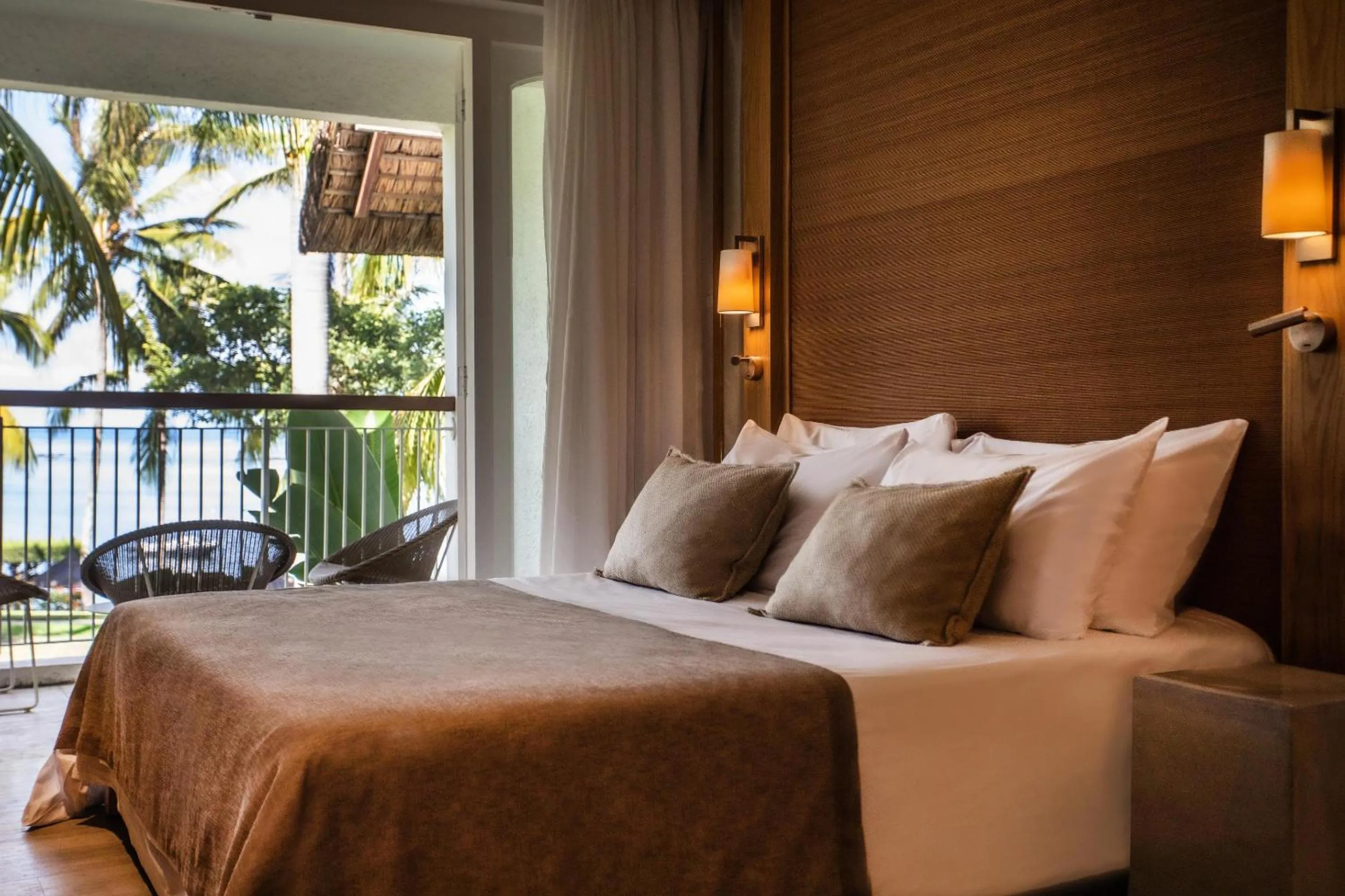 View (from property/room), Bed in Canonnier Beachcomber Golf Resort & Spa