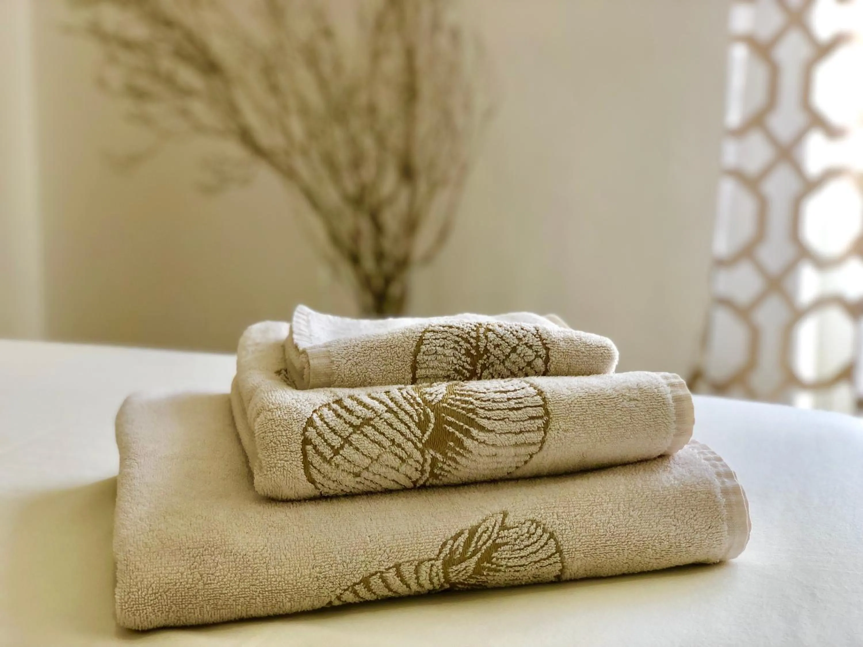 towels in Montellinos Suite Tortora