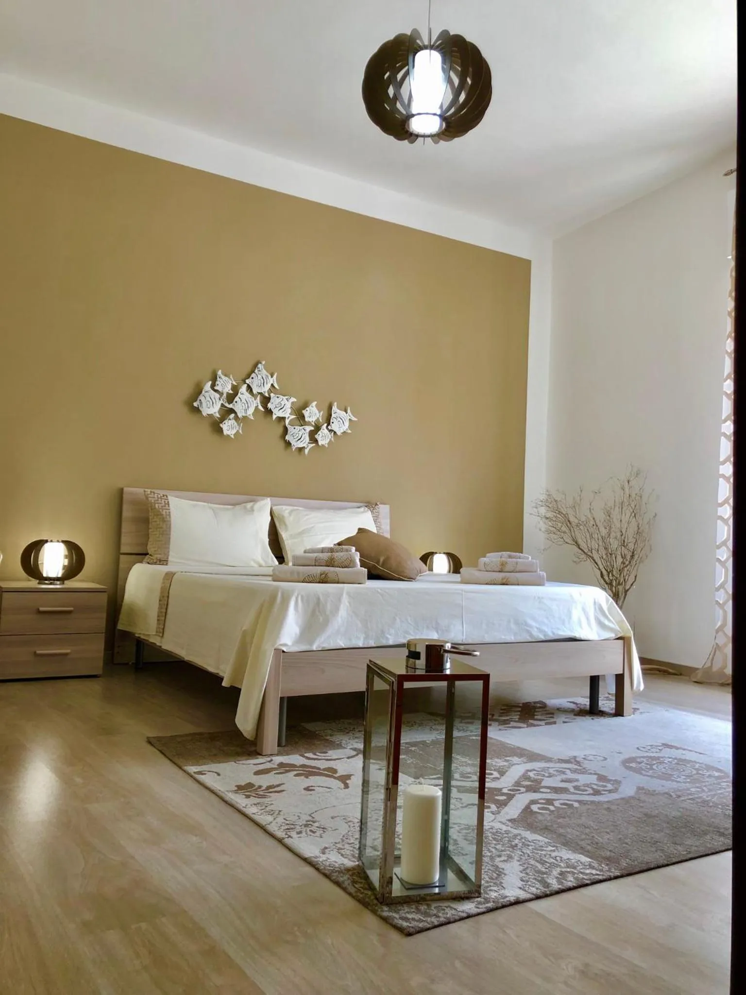 Bedroom in Montellinos Suite Tortora