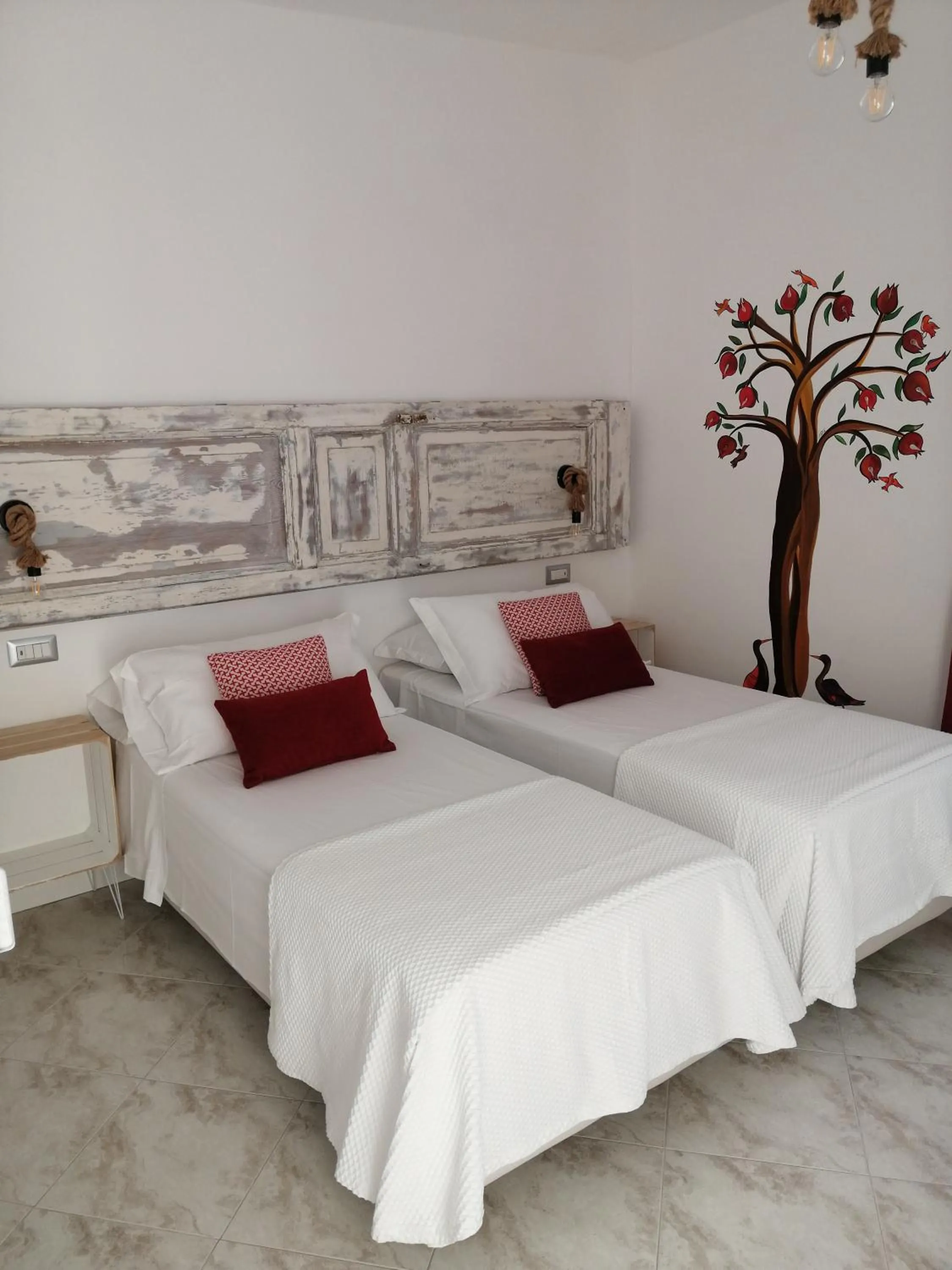 Bed in B&B Mario Relais