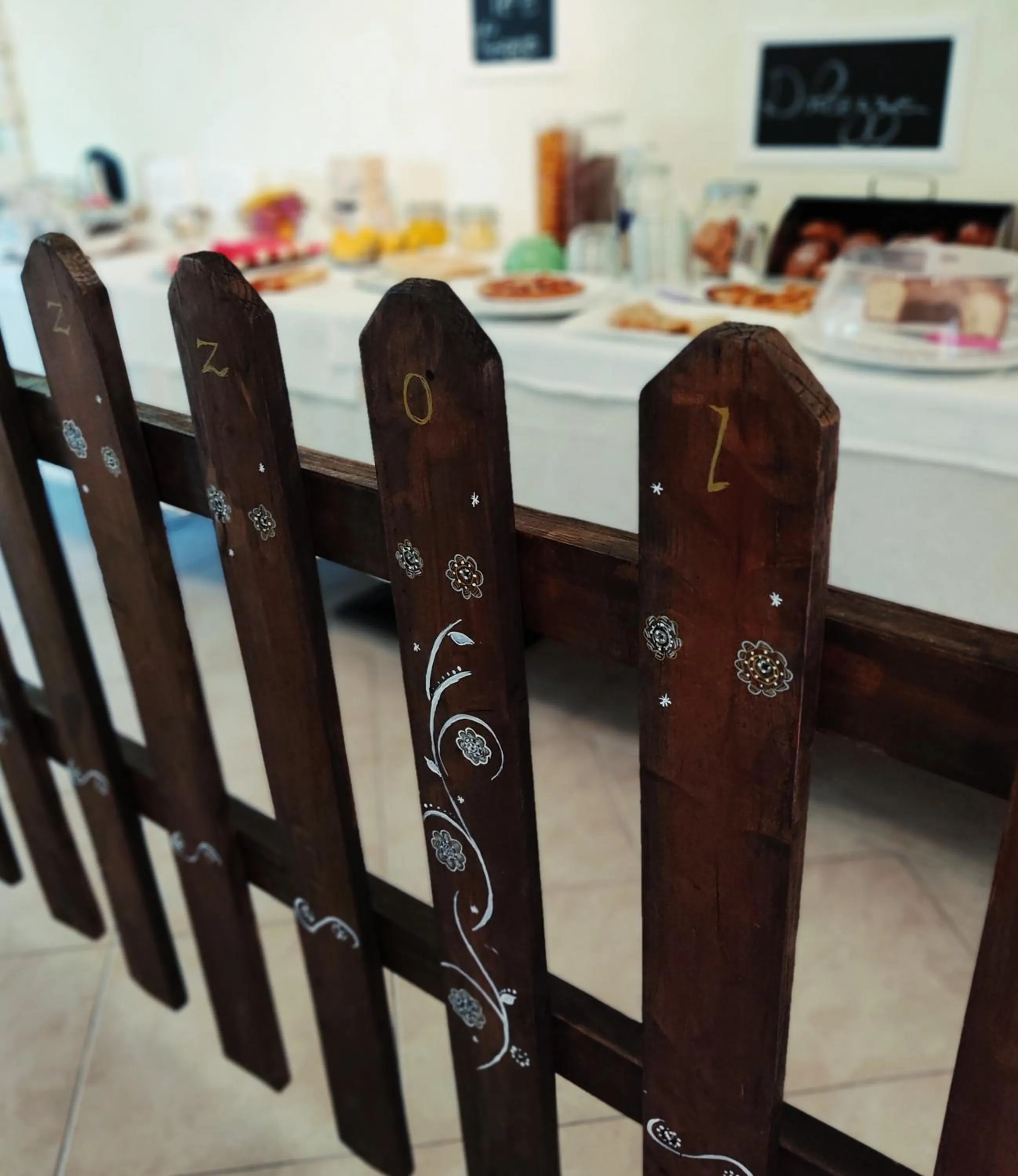 Decorative detail in Il Corbezzolo